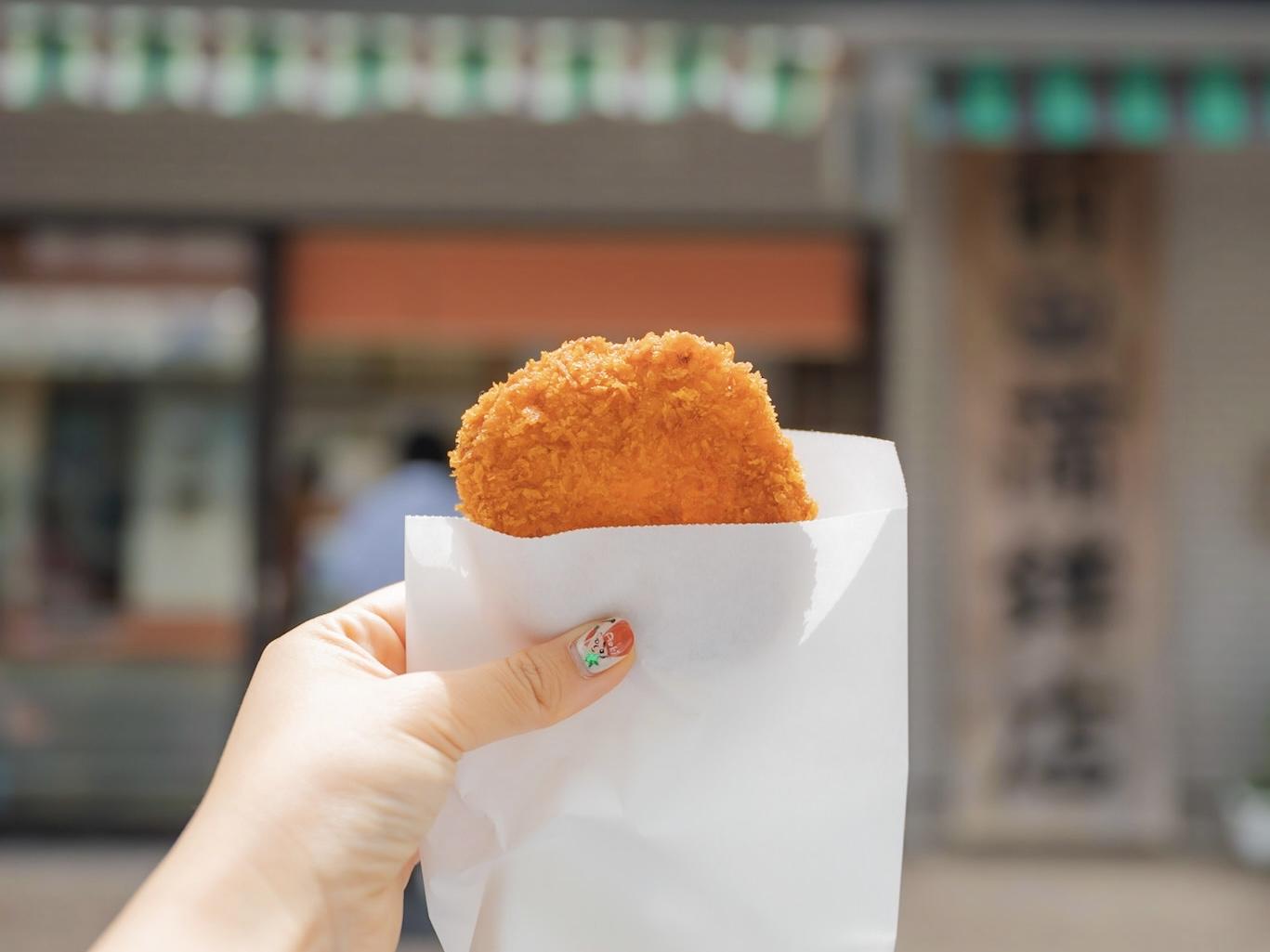 佐世保のローカルフード「ミンチ天」！-0