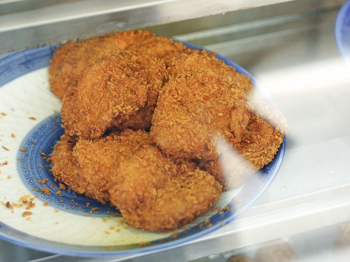 佐世保のローカルフード「ミンチ天」！-1