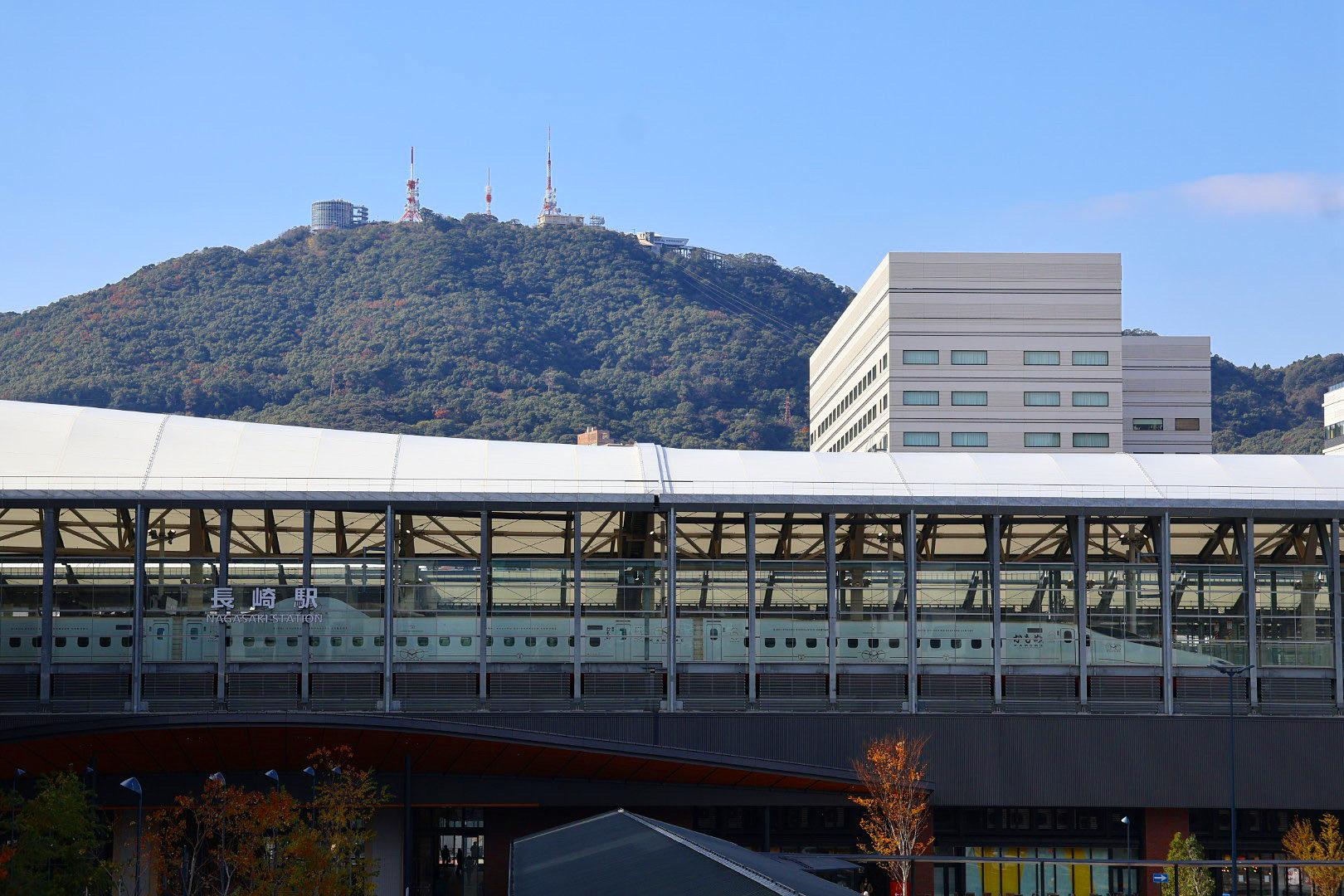 レベル★&nbsp;&nbsp;初心者向け　長崎駅～稲佐山&nbsp;&nbsp;バス＋スロープカー-1