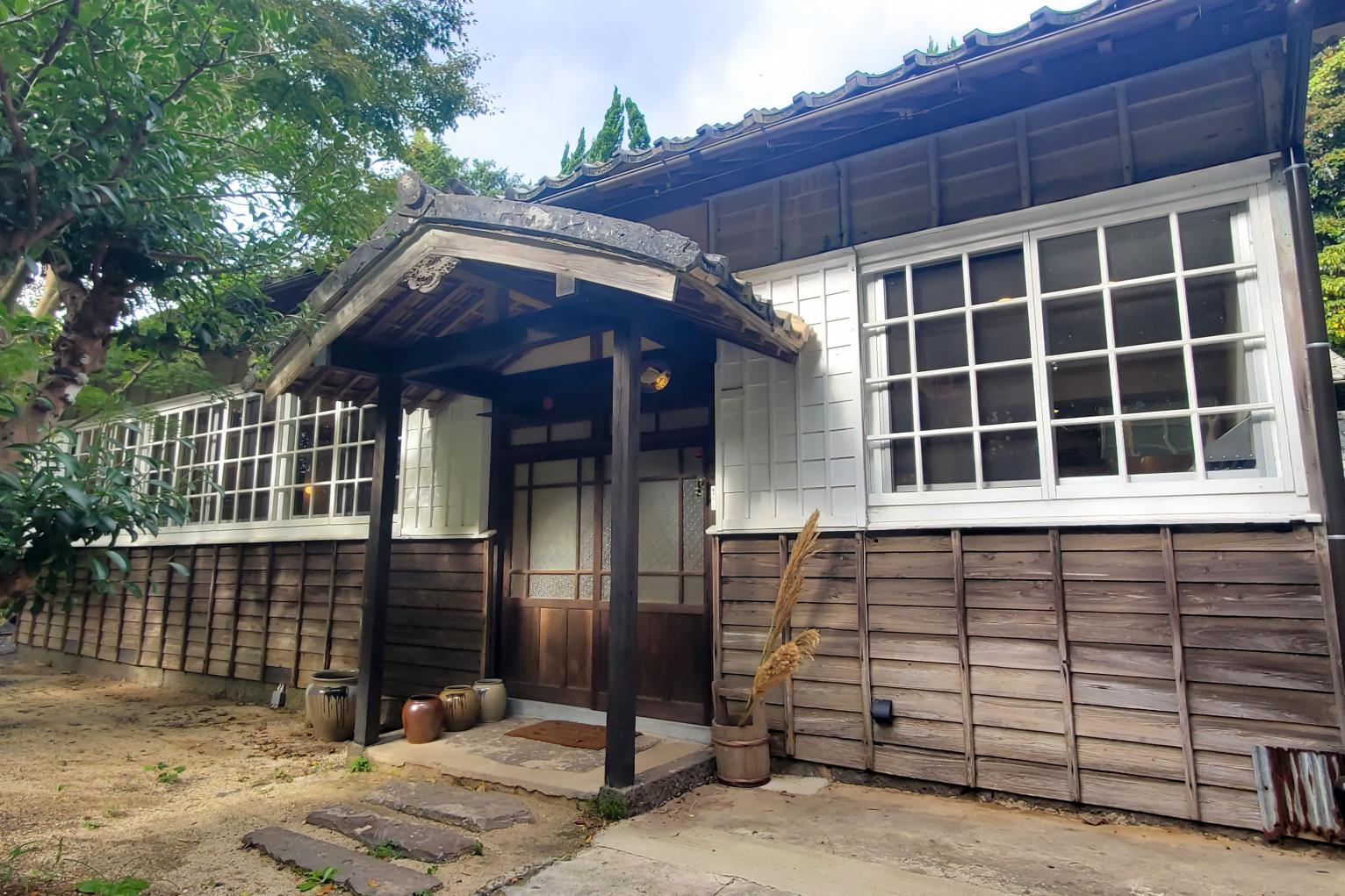 神社巡りの際に立ち寄りたい！ほっとできる癒しの古民家カフェ「morino cafe @ten」-0