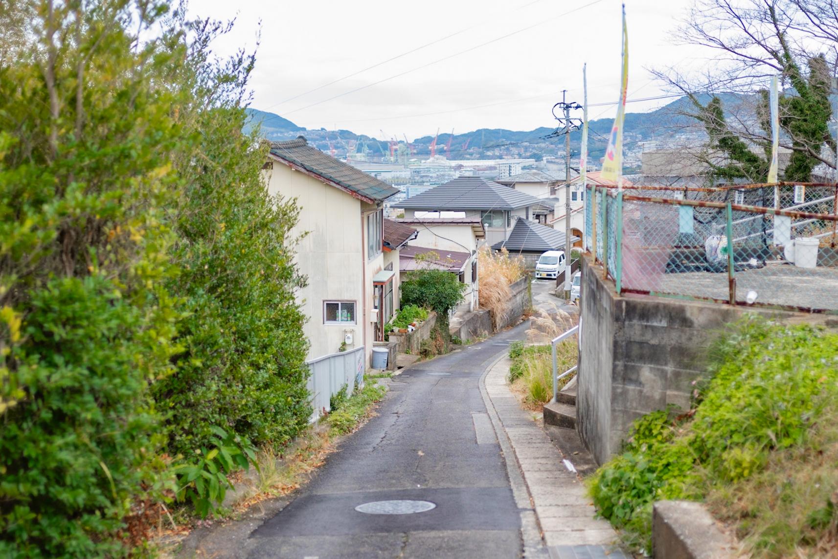 映画のロケ地にもなった佐世保の「ぎょうてん坂」へLET'S GO!!-2