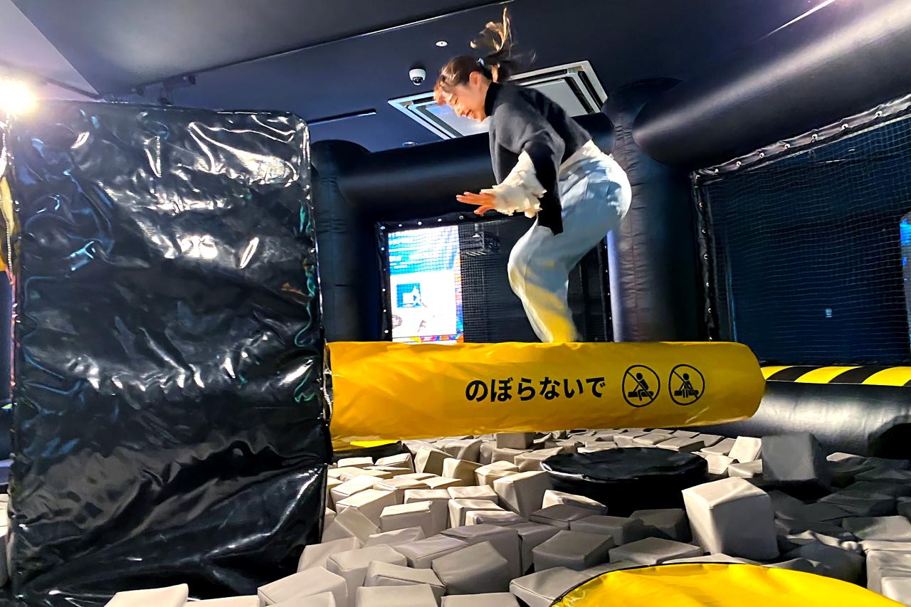 ２：回転するバーをかわしながらJUMP!　【Jump × Jump】-0