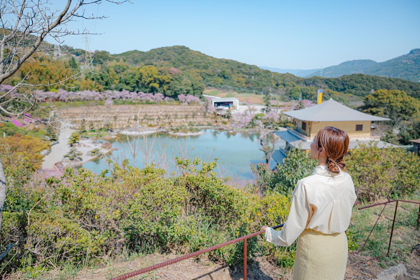 まるで京都！？日本の風情と桜が楽しめる隠れた名所【佐世保花園】-3