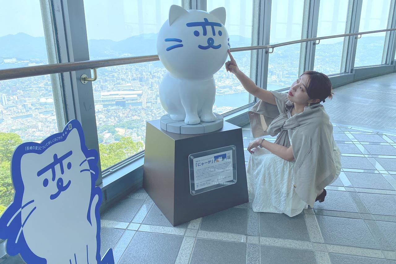 福山雅治さんプロデュース「長崎の変」にゃーがオブジェを巡る旅