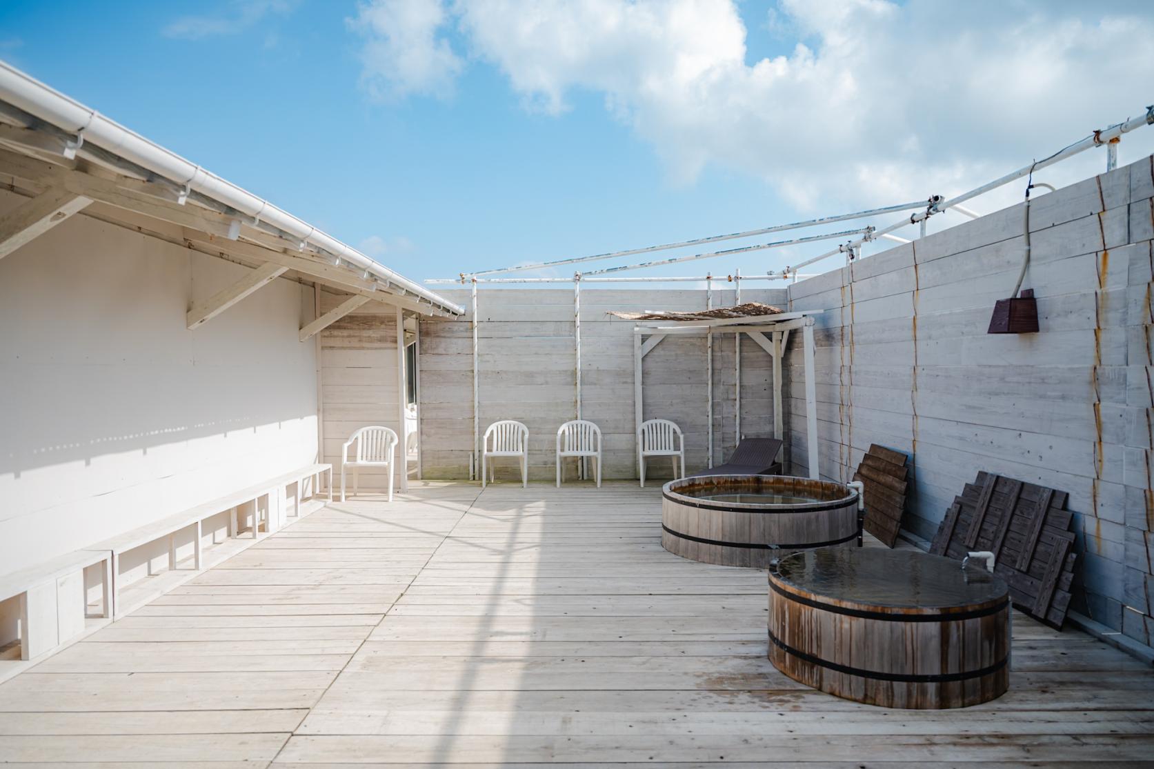 地下水かけ流しの水風呂へ！-0