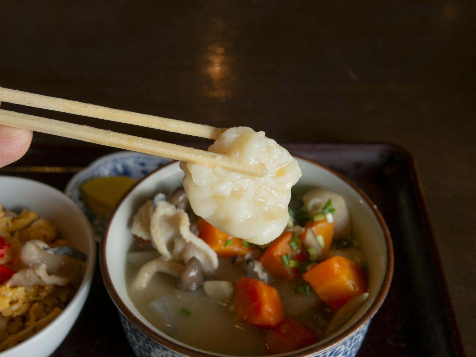 くじら炊込みご飯　だご汁セット-1