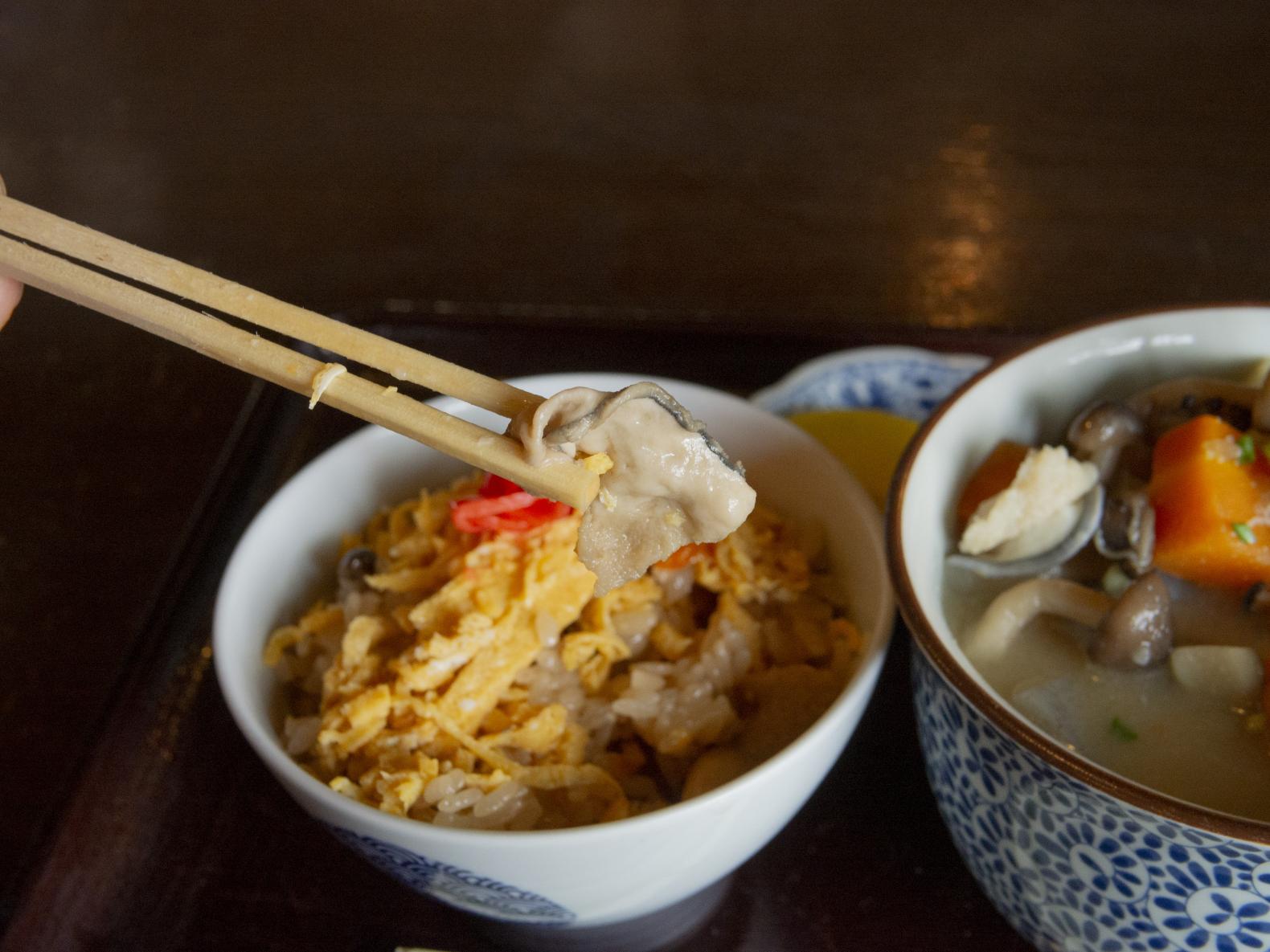 くじら炊込みご飯　だご汁セット-3