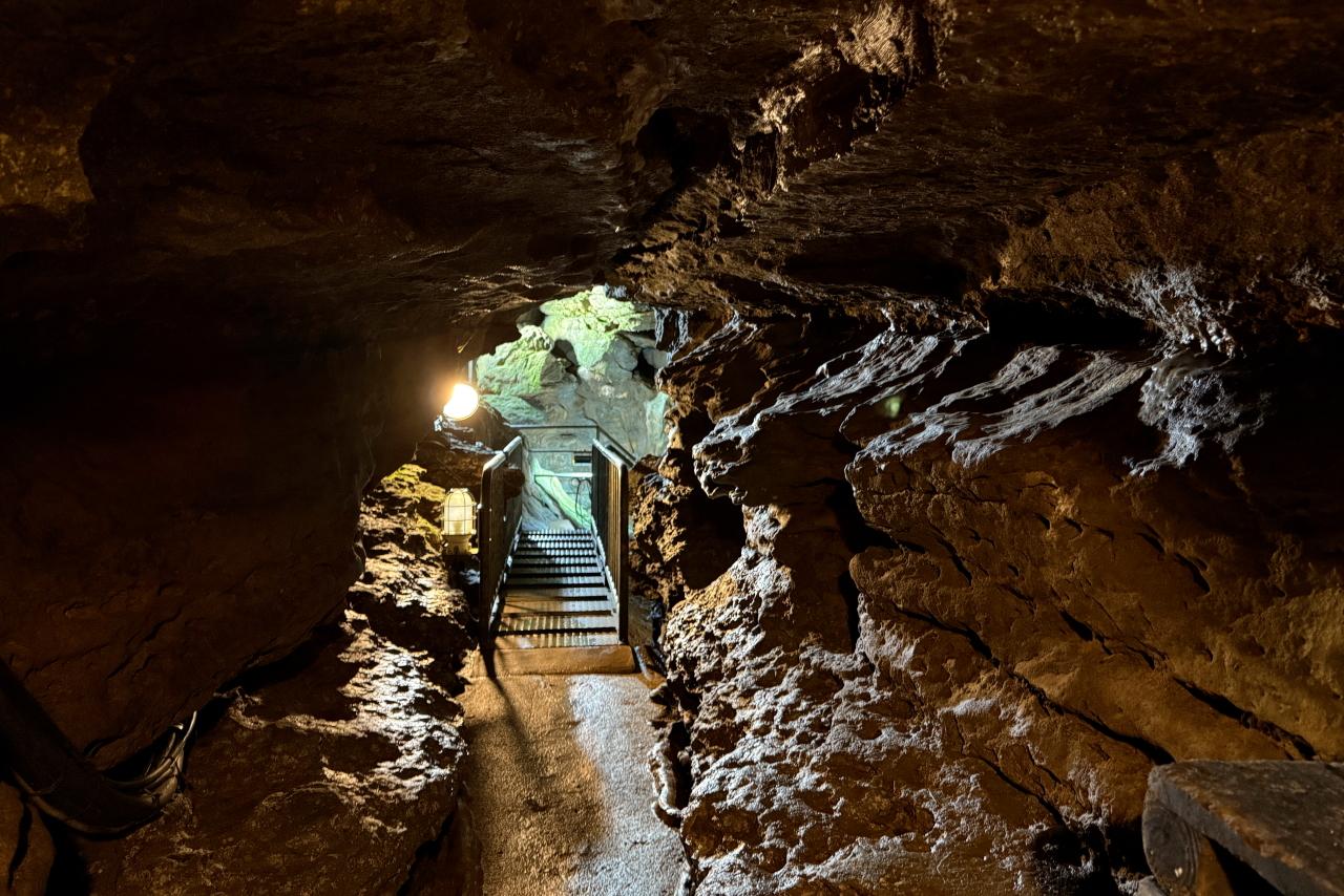腰をかがめて進み、探検気分を味わおう！-3