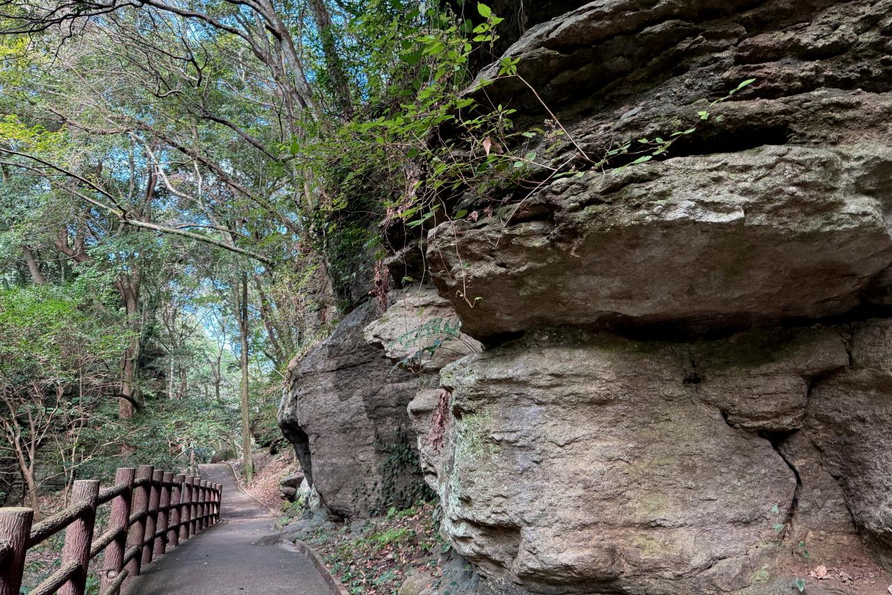洞窟探検の後には　【七ツ釜鍾乳洞資料館】-3
