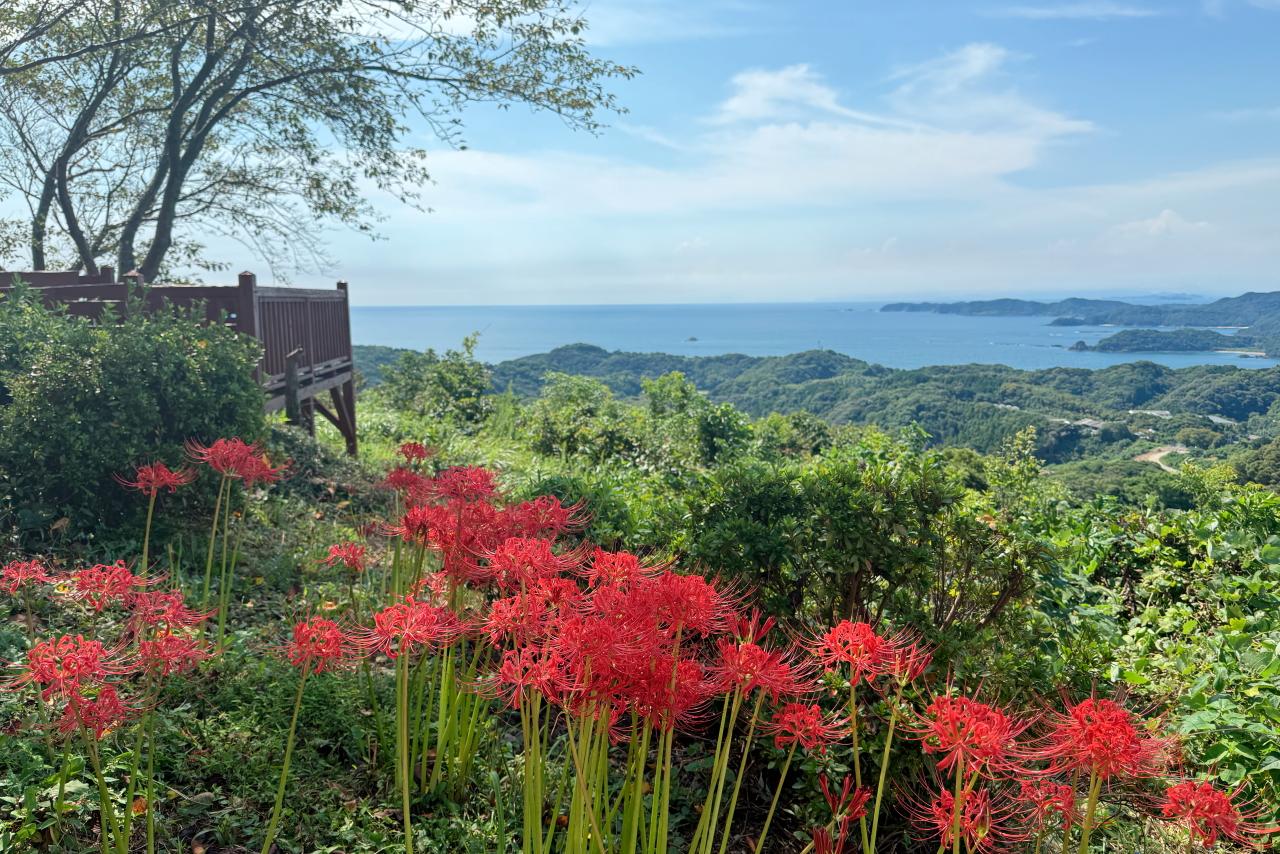 地元の有志で整備した絶景スポット　【長尾城跡展望所】-6