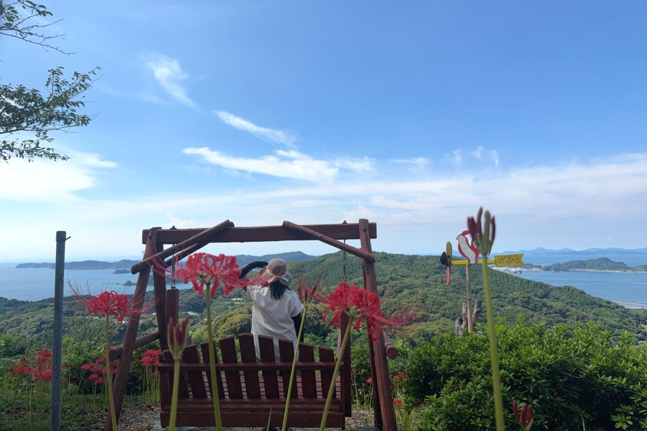 地元の有志で整備した絶景スポット　【長尾城跡展望所】-5