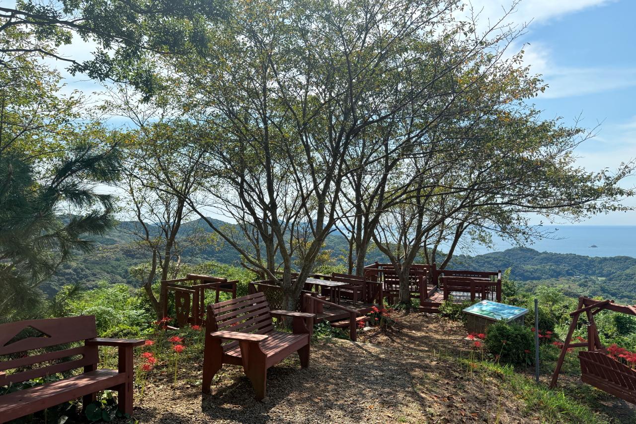 地元の有志で整備した絶景スポット　【長尾城跡展望所】-1