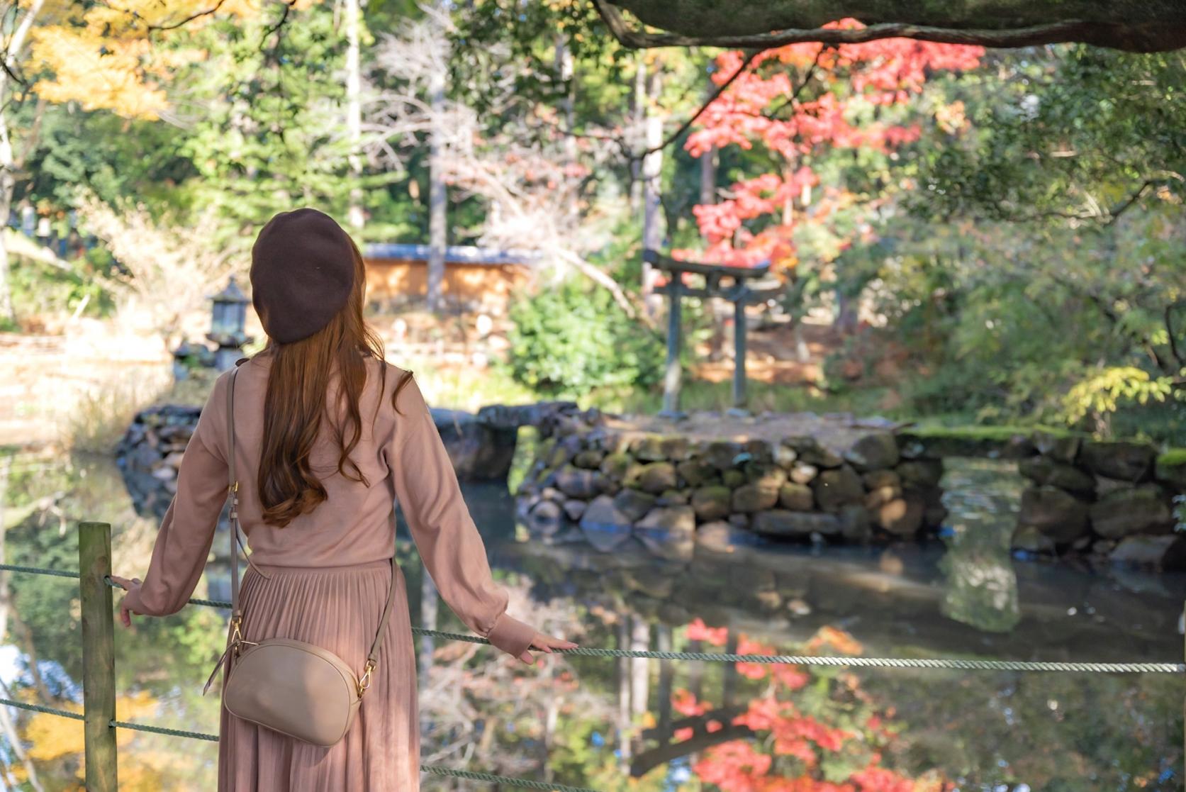 【東嶽山 西光寺】庭園の散歩と紅葉が楽しめる-1