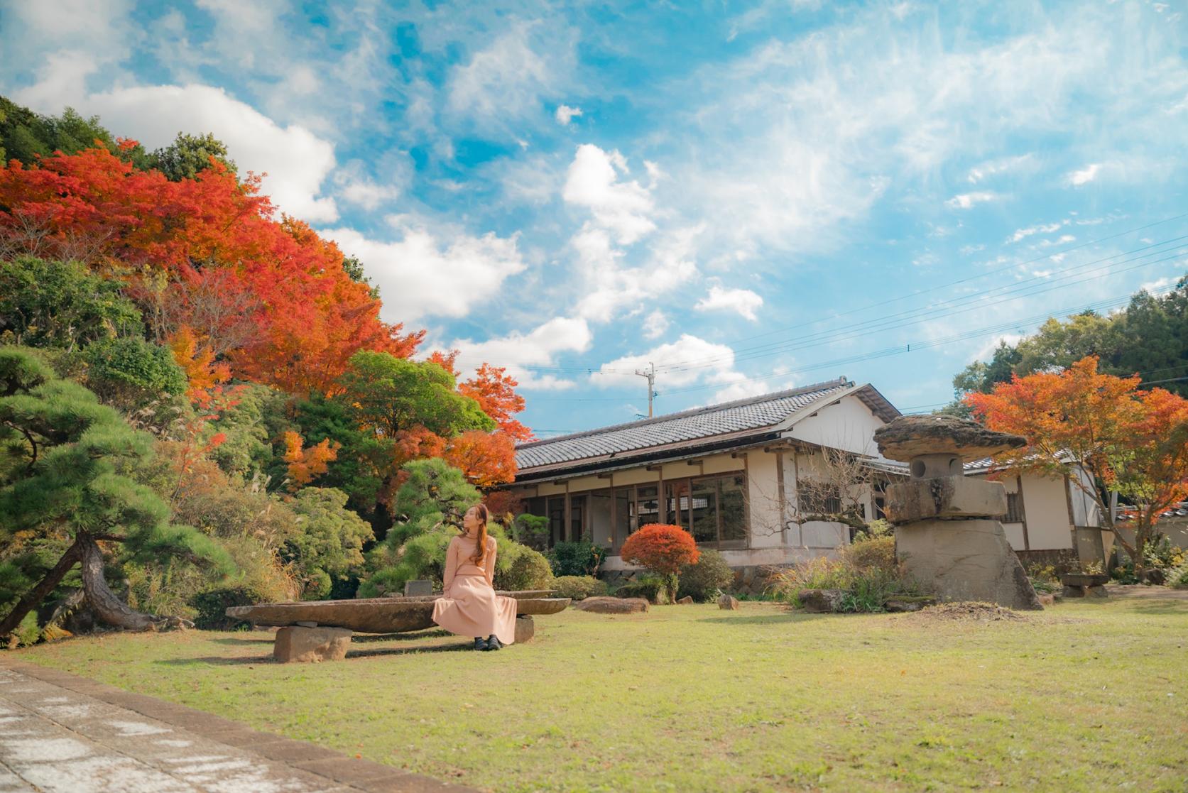 【東嶽山 西光寺】庭園の散歩と紅葉が楽しめる-4