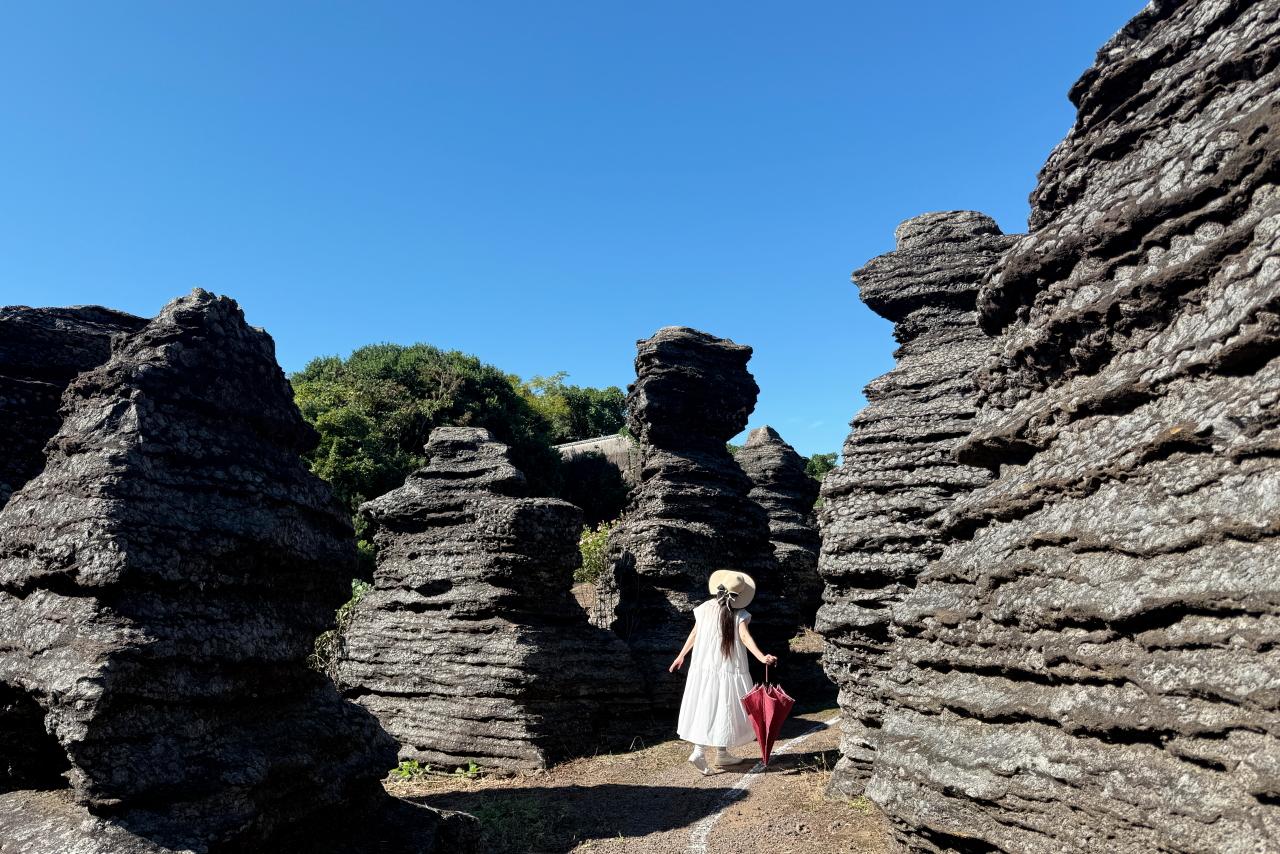 ついに到着！想像以上の異世界感　「化石の森」-3