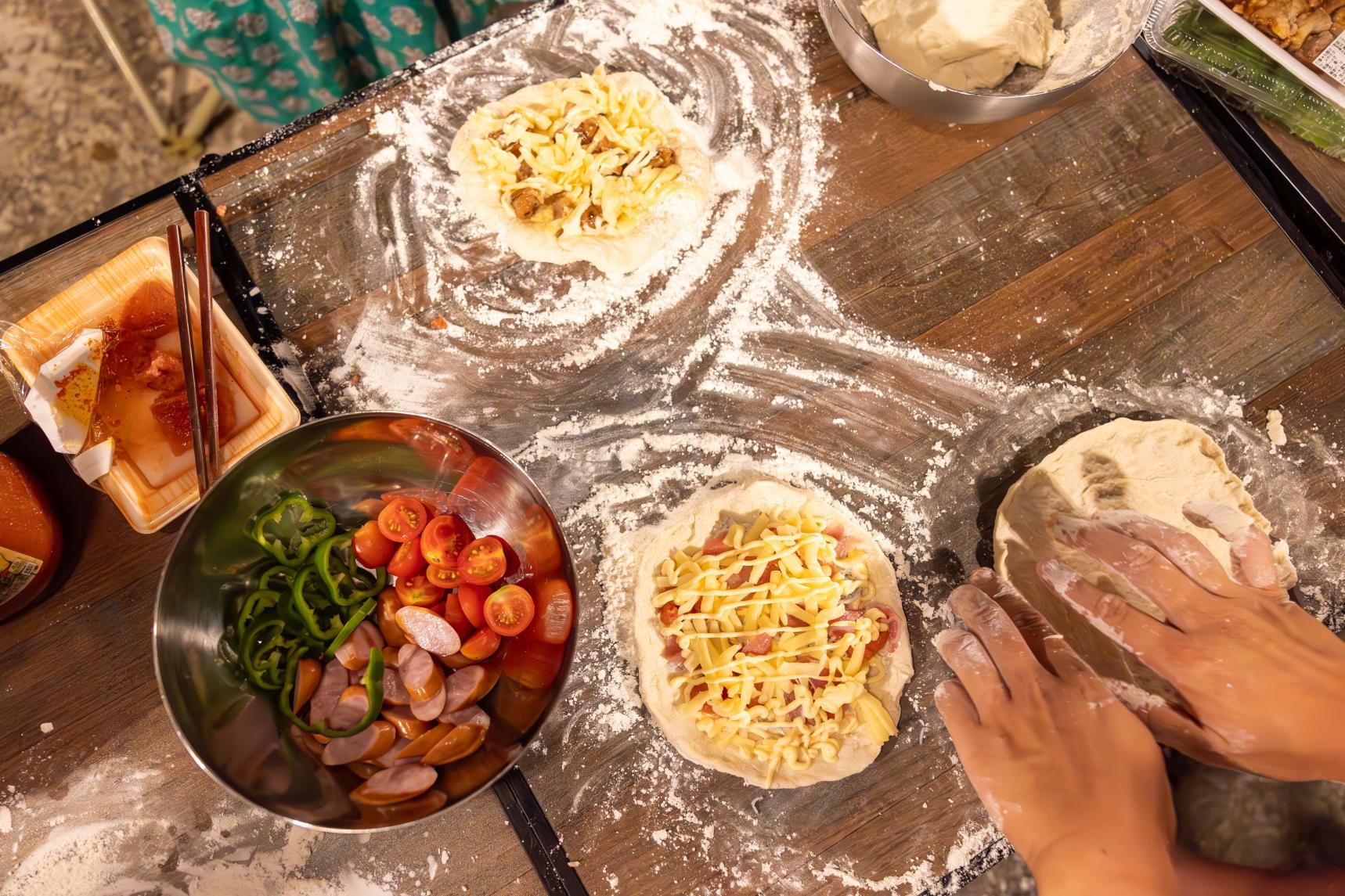 ピザを焼こう！-0