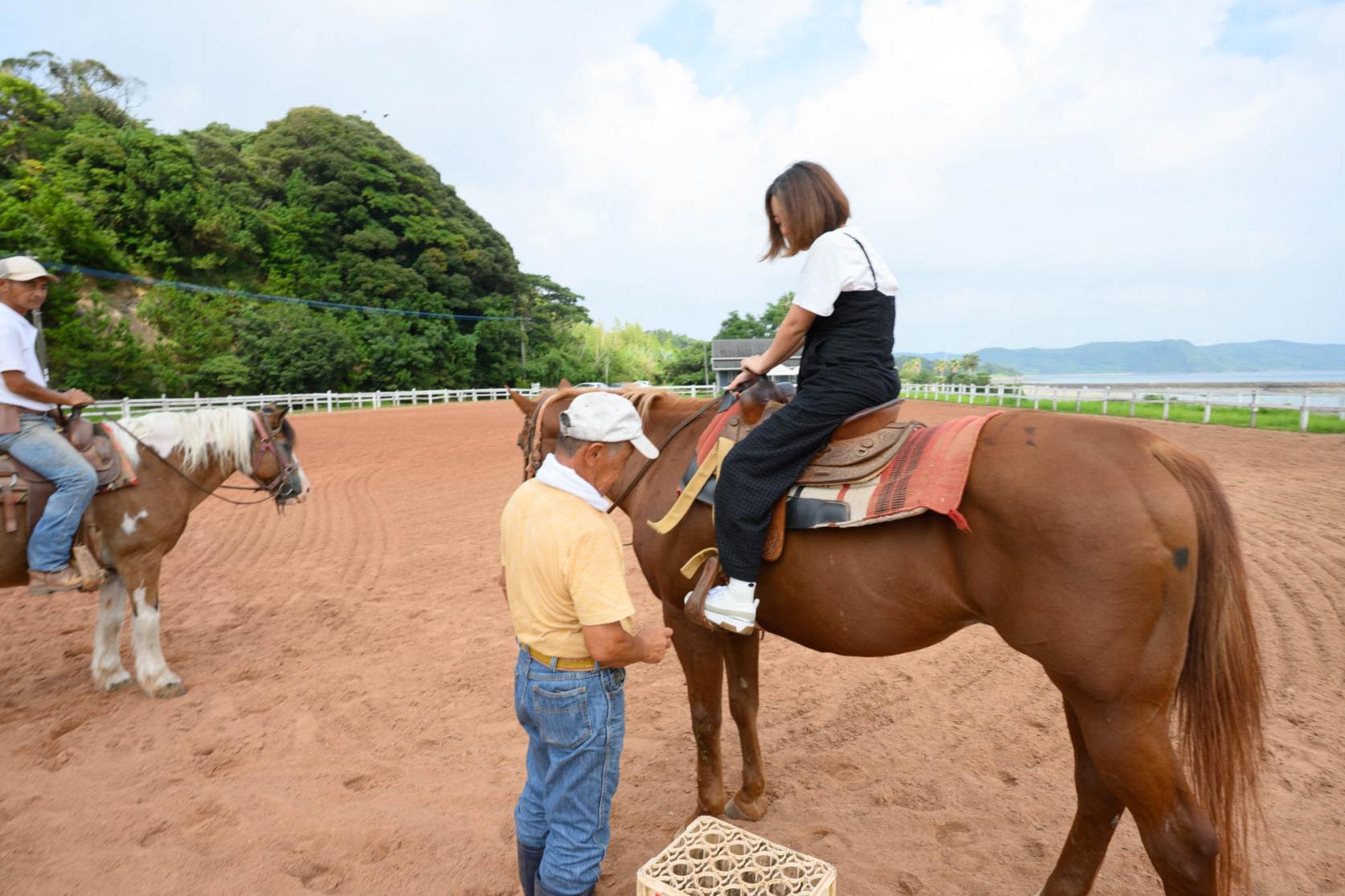 初めての乗馬、正直めちゃくちゃ怖かった！-0