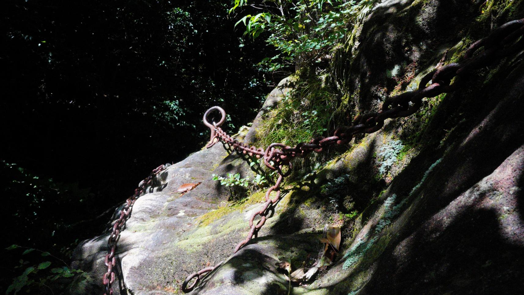 山頂までの最後の難関！-1