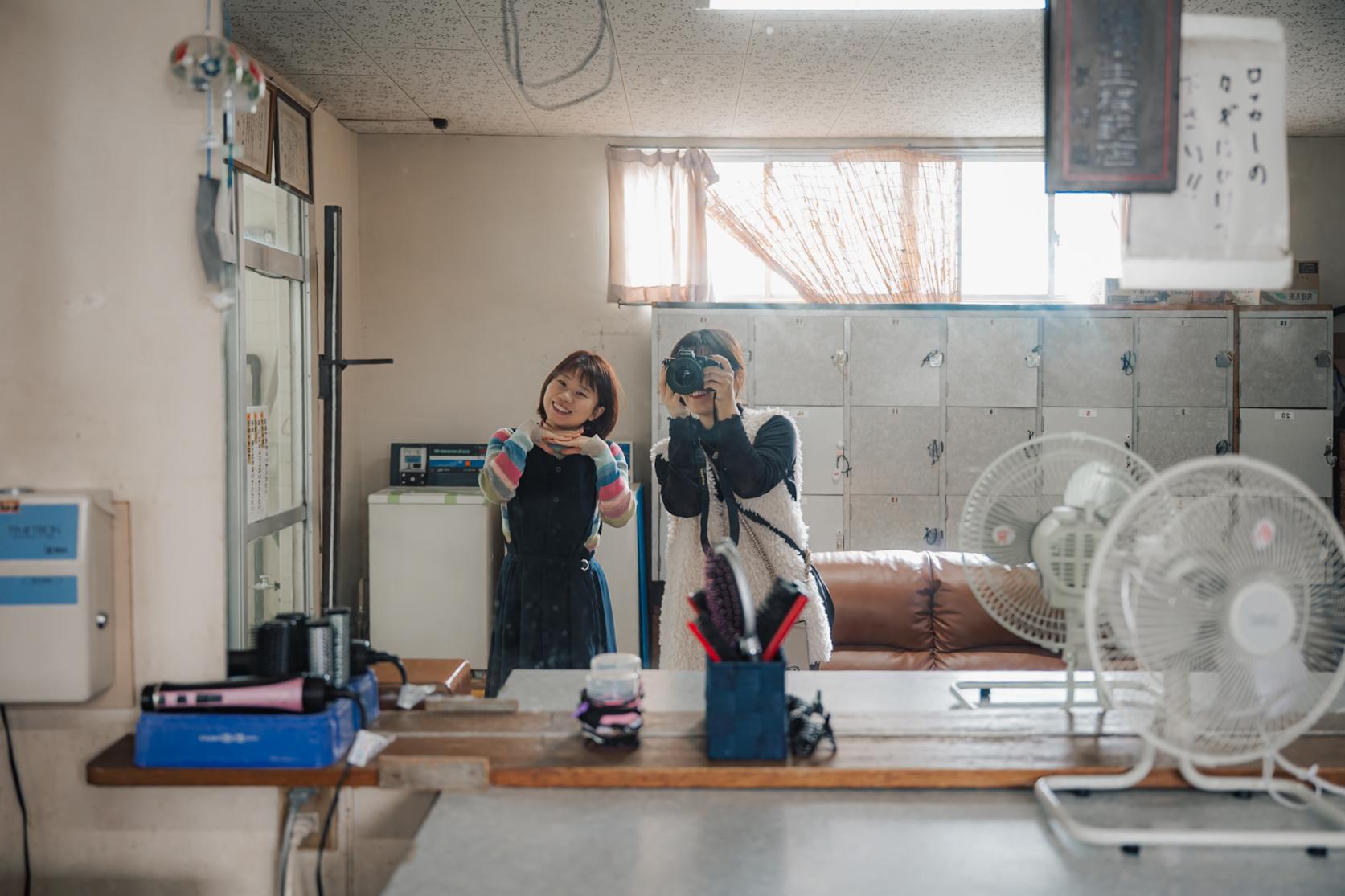 ③ 昭和の香りが漂う、懐かしの番台-4