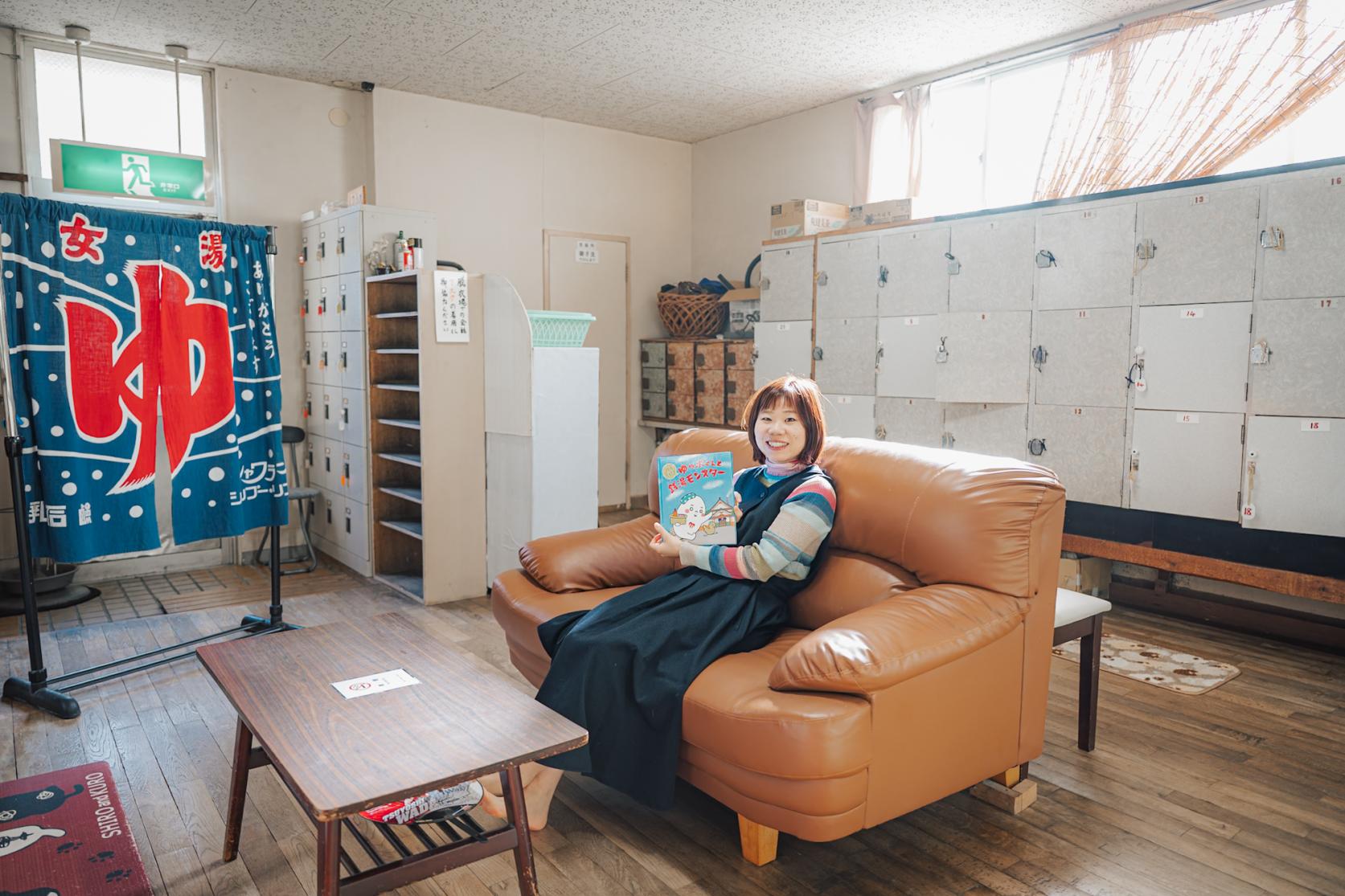 ③ 昭和の香りが漂う、懐かしの番台-2