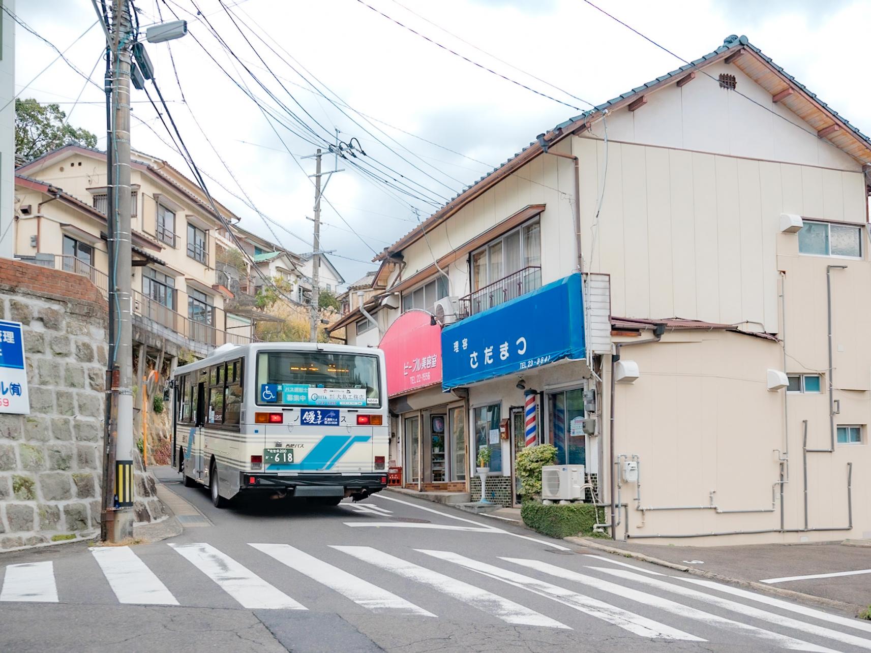【バス旅】まるでアトラクション!?運転手泣かせの坂道を走る「させぼバス」に乗ってみた!-1