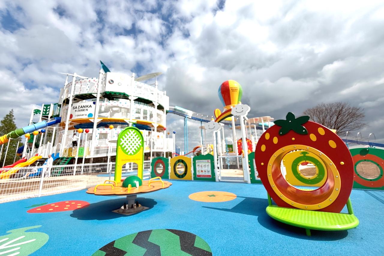 乳幼児専用の遊び場も！ファミリーで出かけたい！リニューアルオープンした「山茶花高原ピクニックパーク」-1