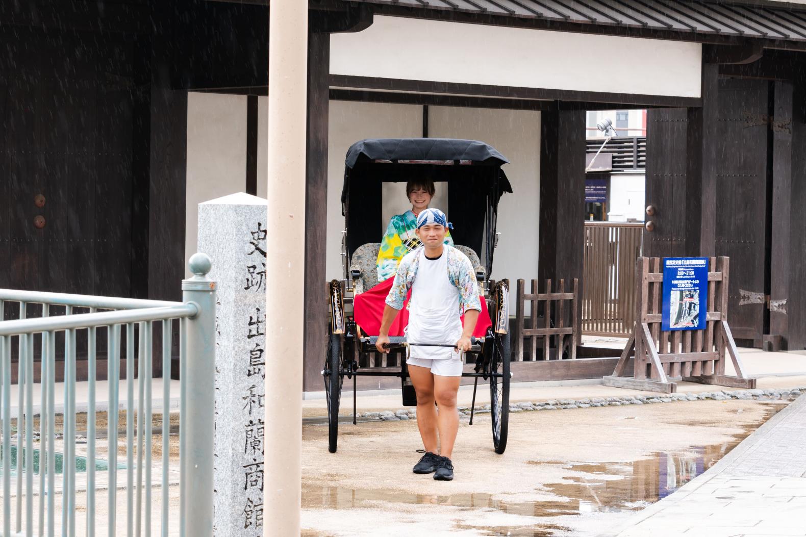 着物と人力車で異国情緒を感じる長崎さんぽ｜出島から隠れフォトスポットの旧英国領事館へ-1