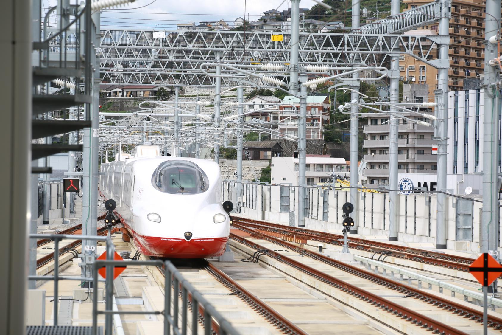 ＼開業１周年記念／西九州新幹線・子ども向け乗車会開催！-1