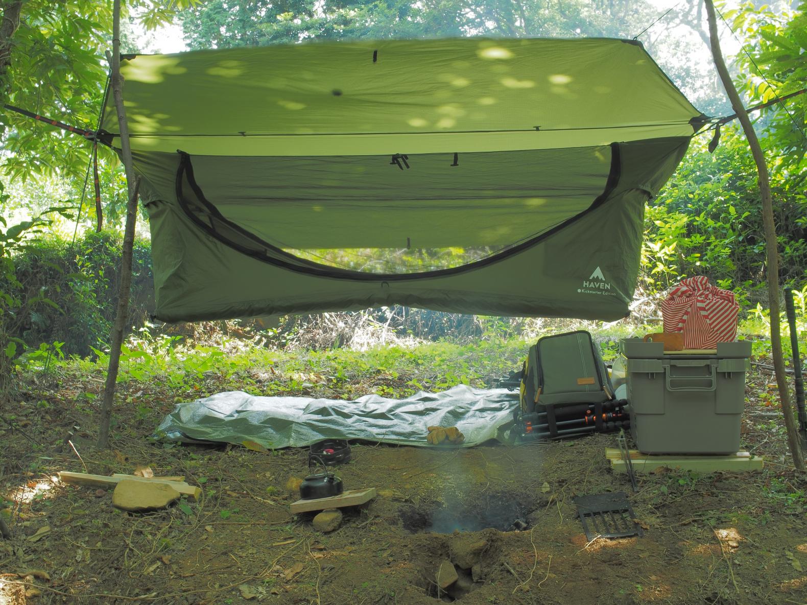 ＼長崎キャンプ情報／西海市の静かな山の中でのんびりキャンプを楽しもう！-2