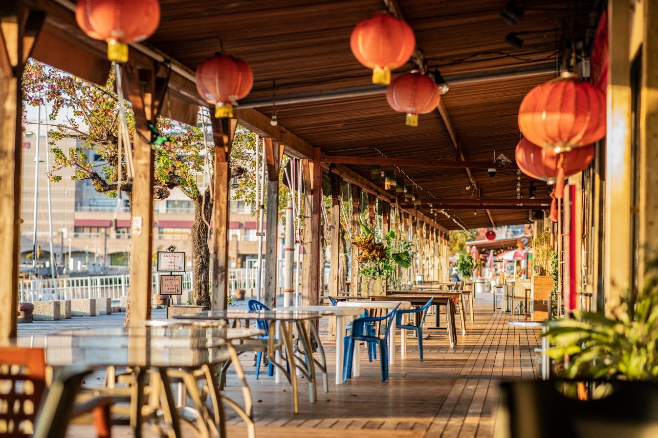 ＼休憩スポット／長崎出島ワーフ-1