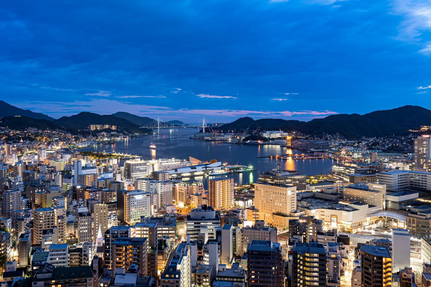 1000万ドルの夜景!あなたはどれがお好み?【稲佐山・鍋冠山・立山】-1