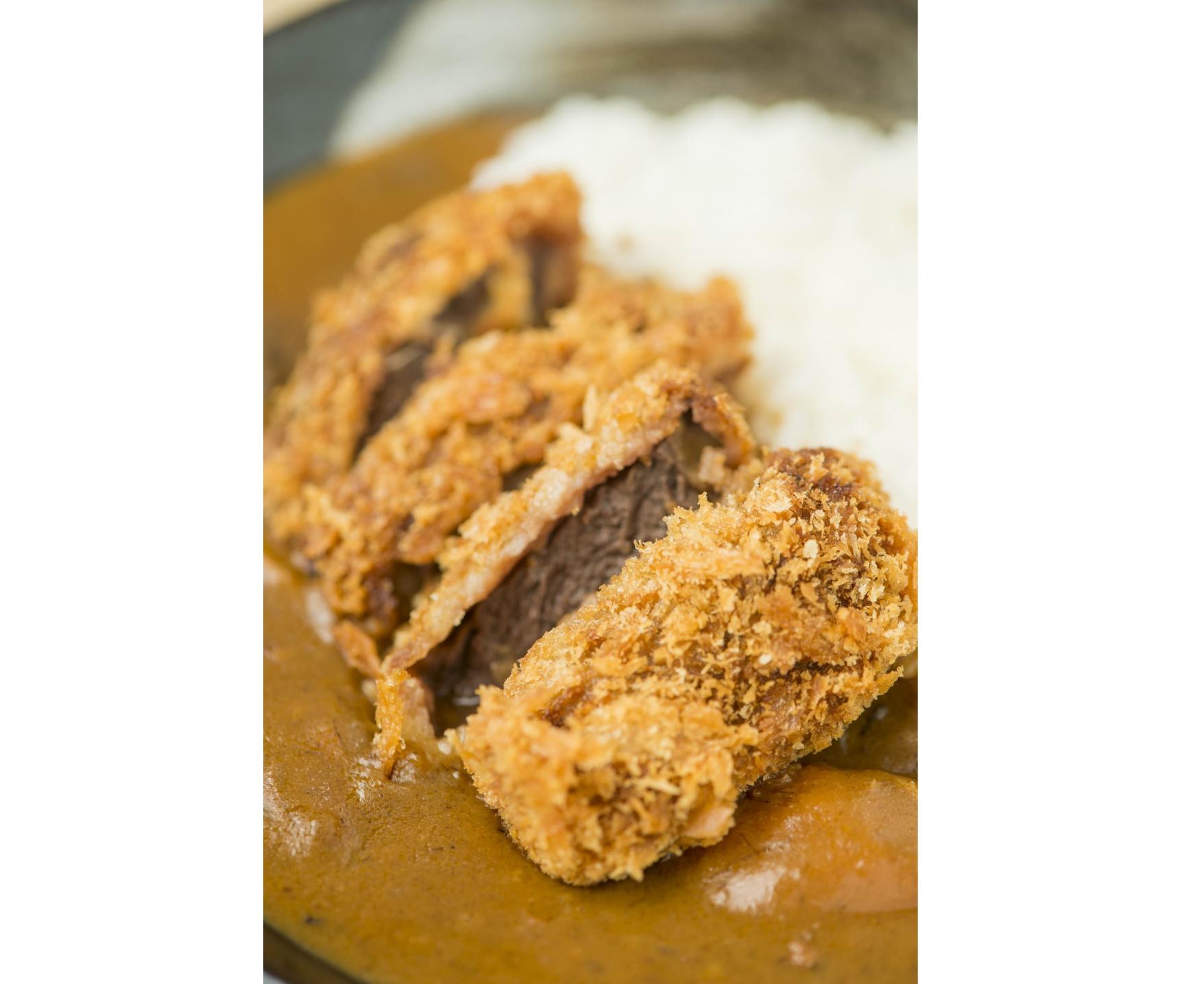 【1日目】宇久島名物 「くじらカツカレー」「地魚丼」「焼き肉丼」のランチ-1