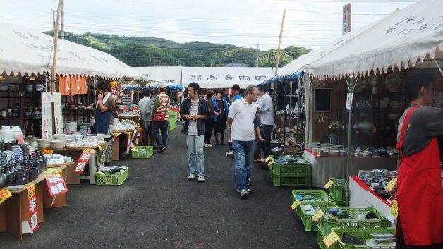 三川内陶器市场-1