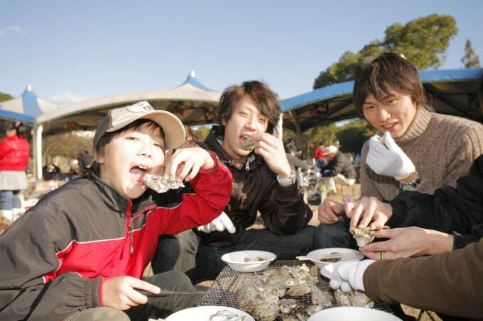 九十九島かき食うカキ祭り（冬の陣）-1