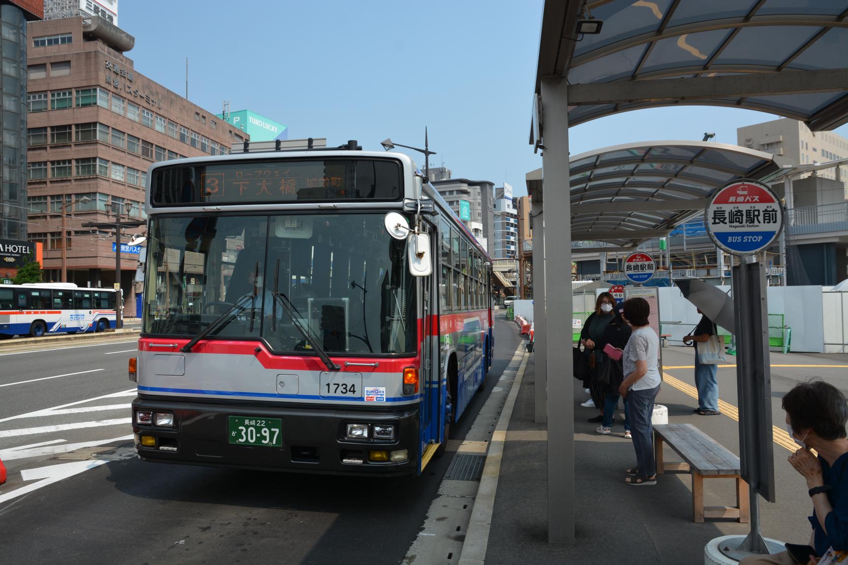 ① 長崎駅前-1