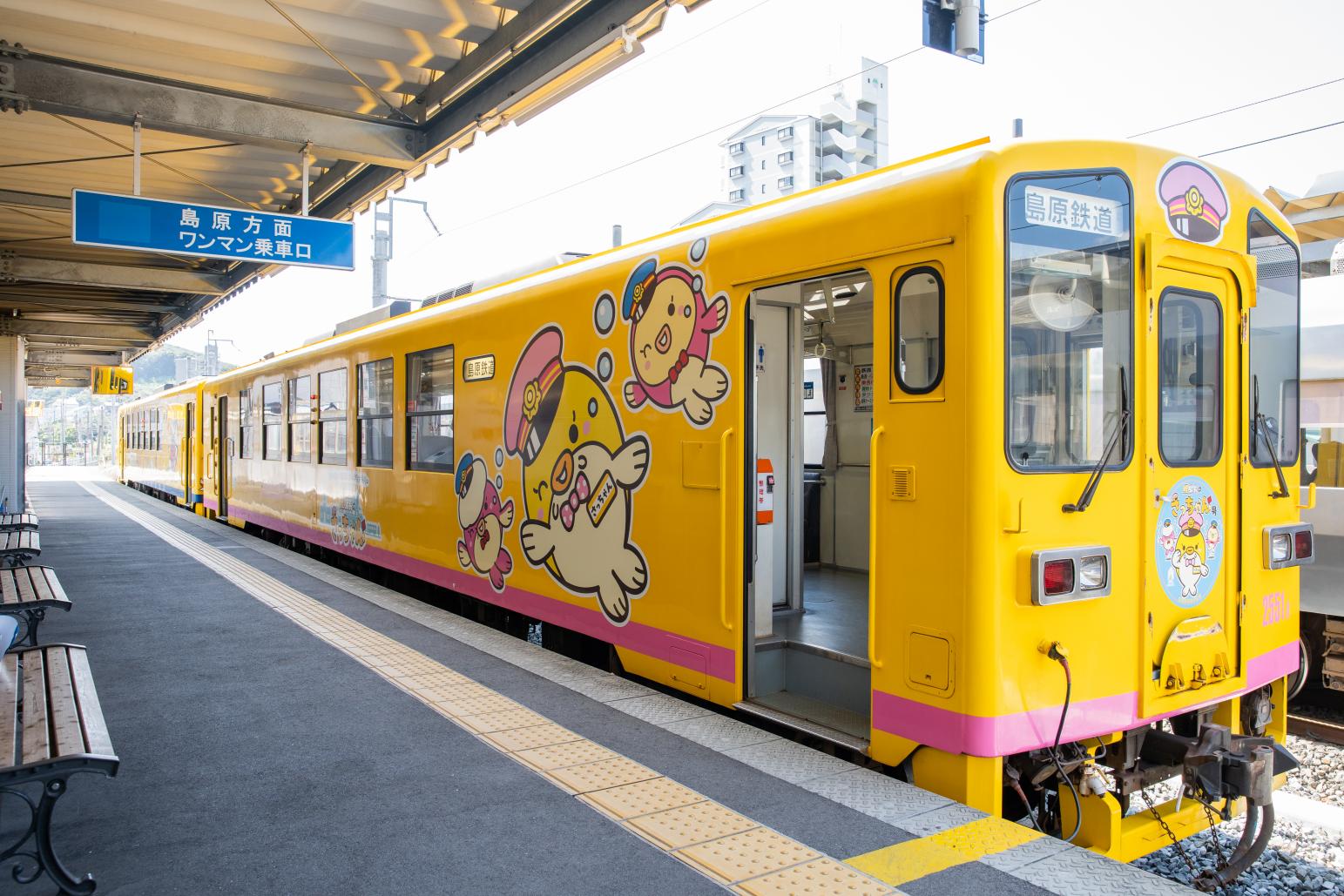 島原鉄道に乗車-1