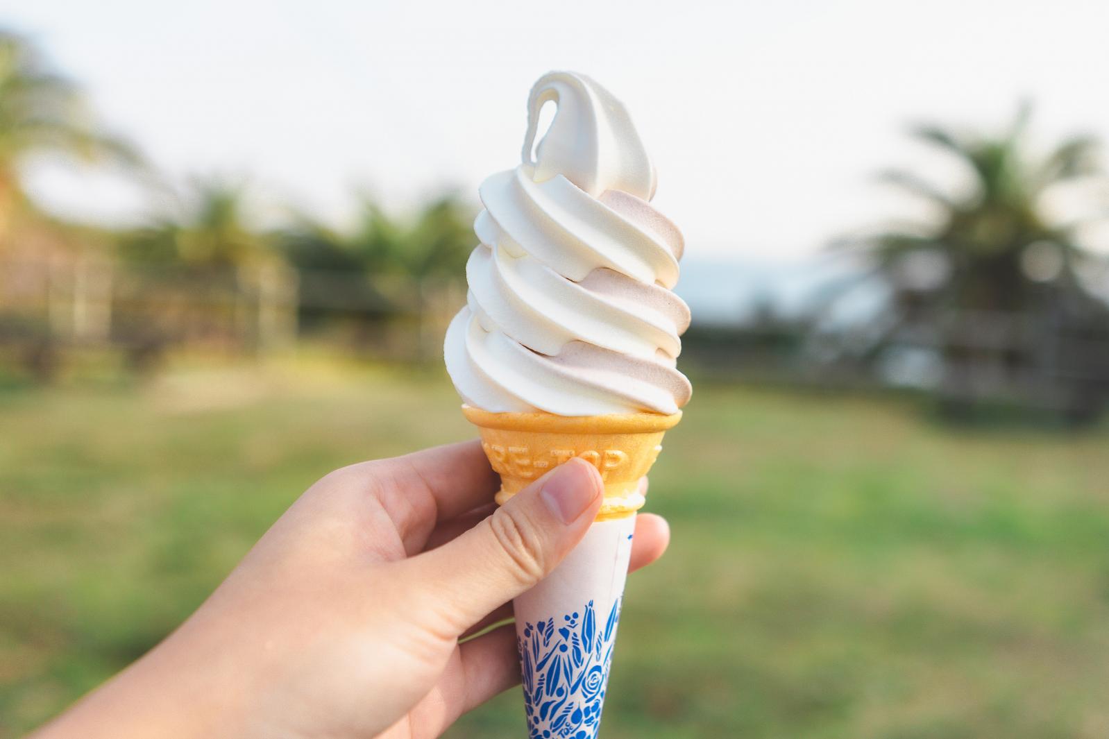 にがり入りソフトクリーム-1