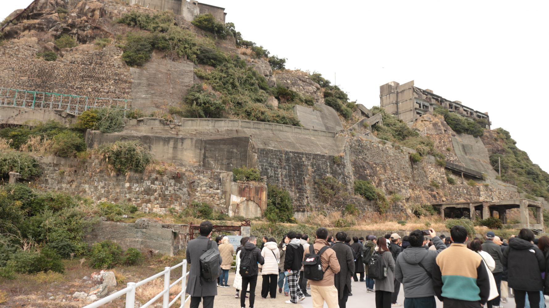 軍艦島上陸クルーズ-2