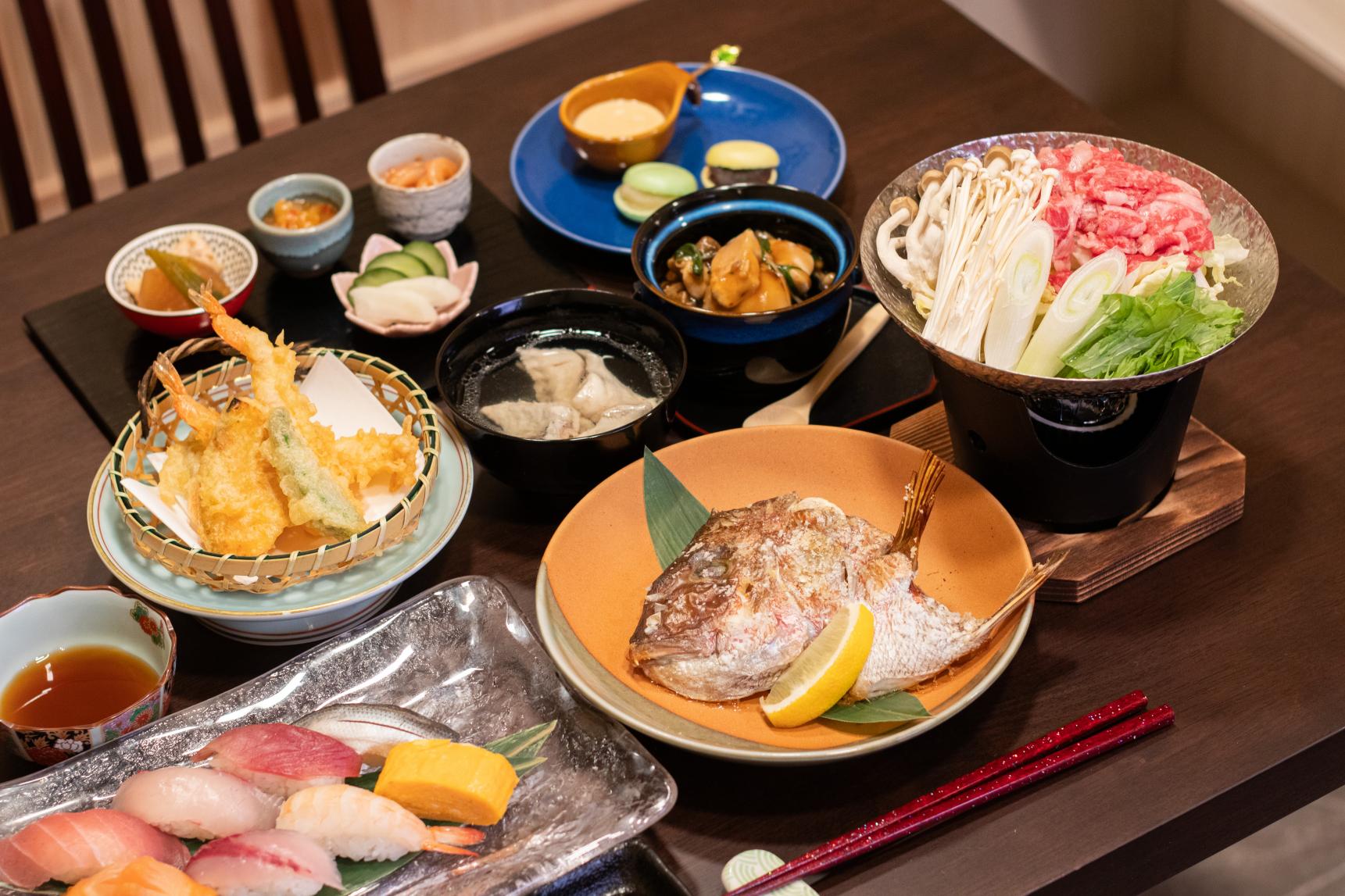 ３．Enjoy Japanese Cuisine at Nihon Ryori Saigetsu-4