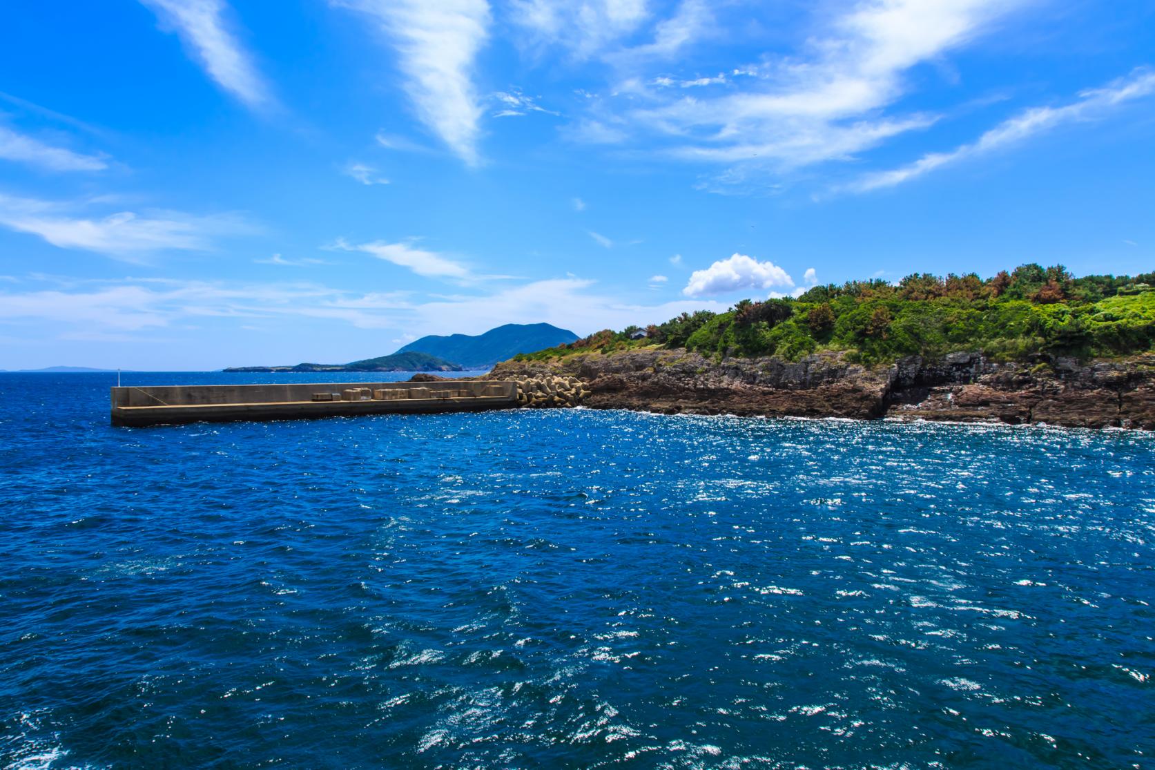 宇久島へのアクセスは佐世保港出発が一番早い！-0