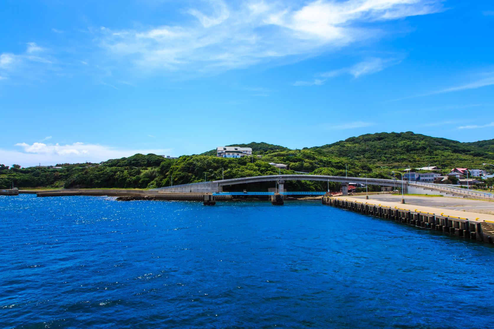 宇久島へのアクセスは佐世保港出発が一番早い！-1