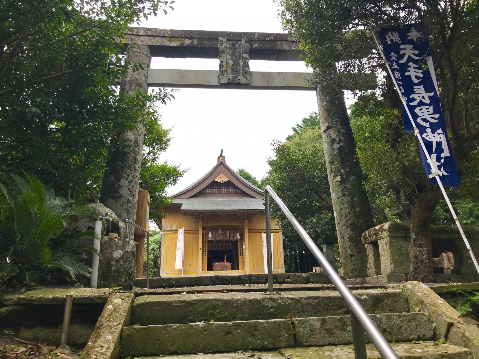 壱岐神格最高的神社「天手長男神社」-3