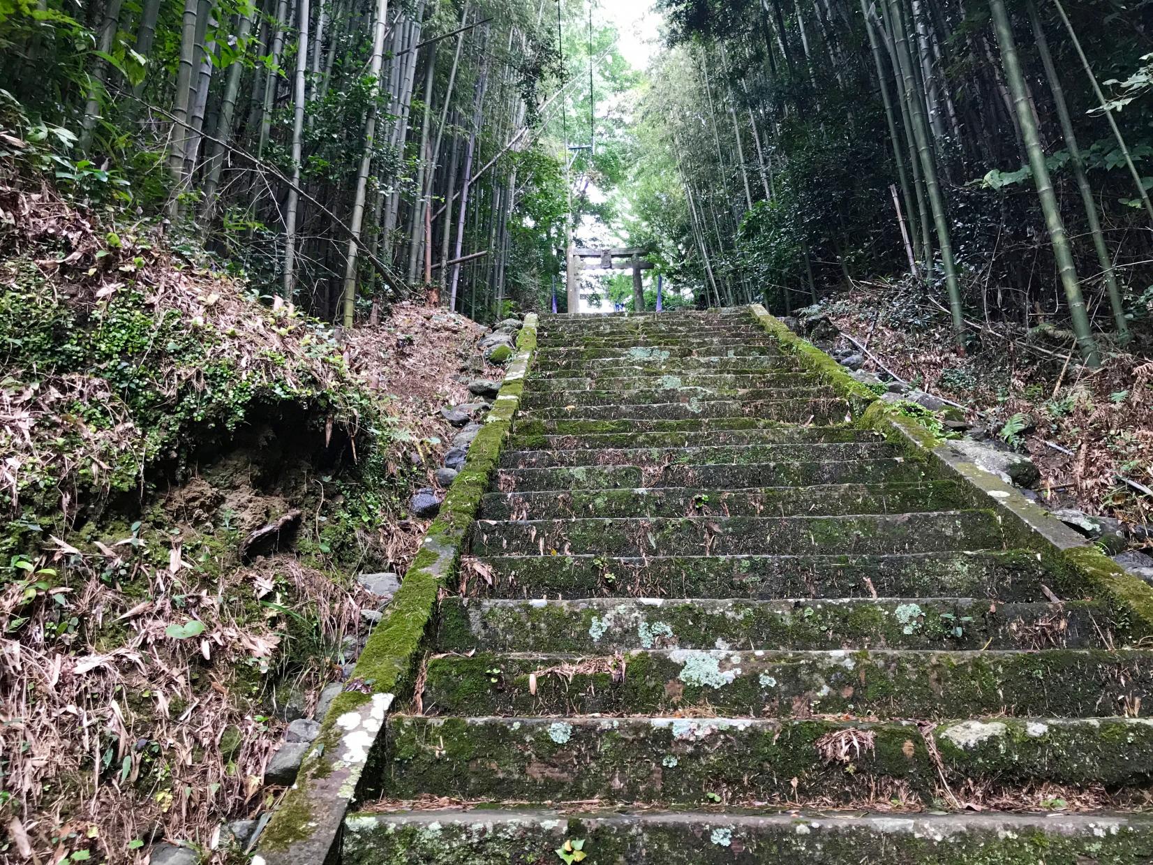 壱岐神格最高的神社「天手長男神社」-1