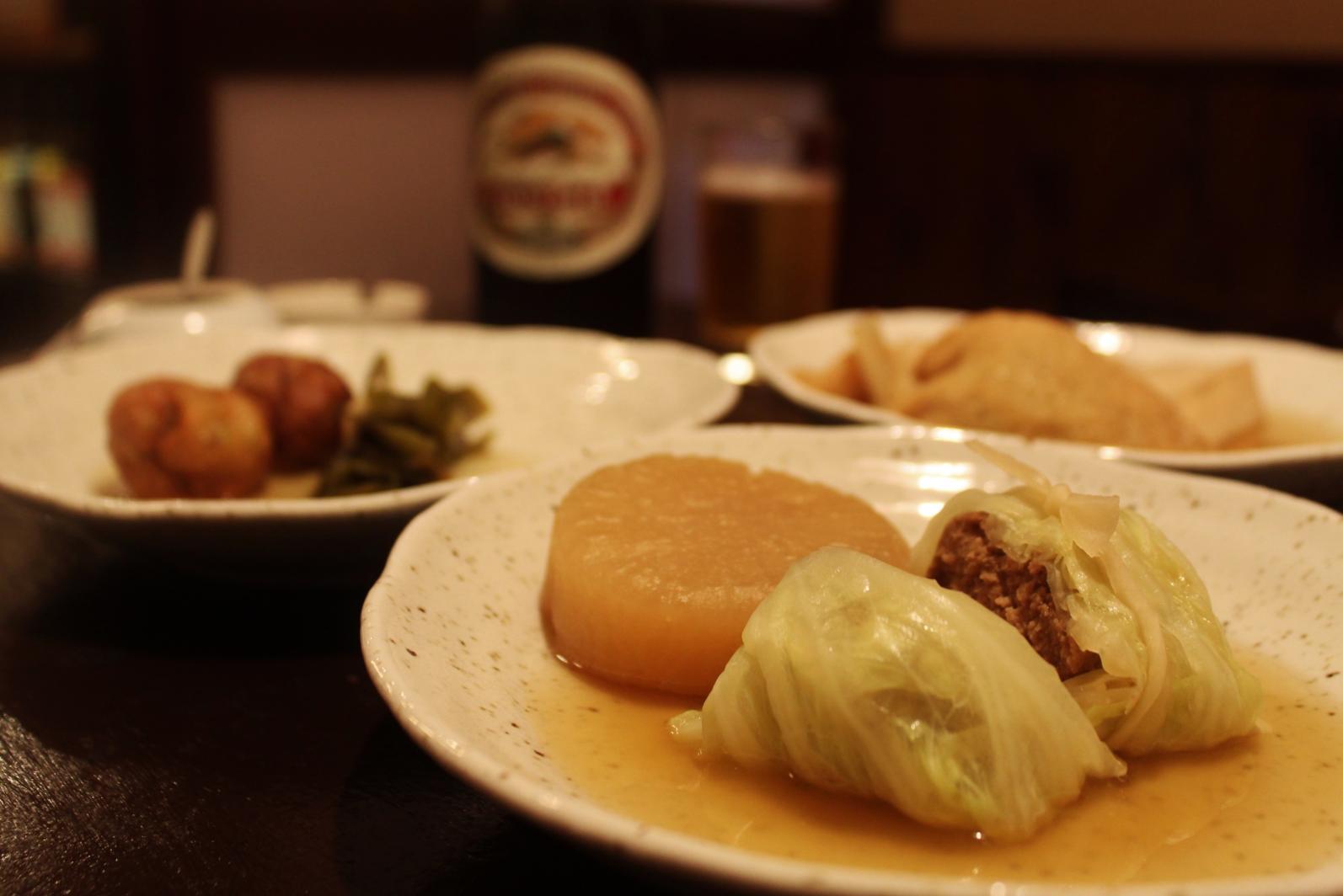 Homemade Japanese "Oden" at a Long-established Restaurant-1