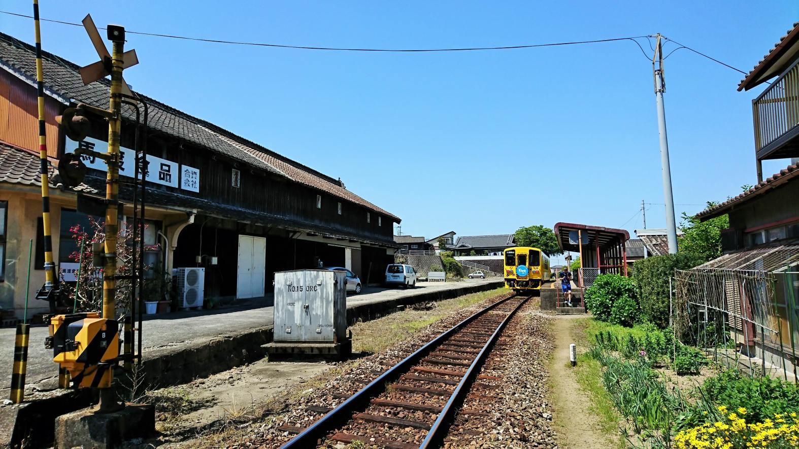 岛原铁道：往来山海之间的黄色列车-0