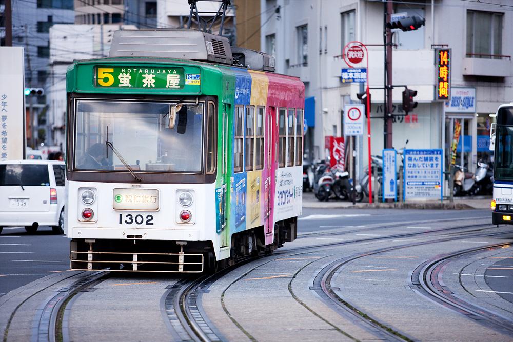 Trams in Nagasaki-2