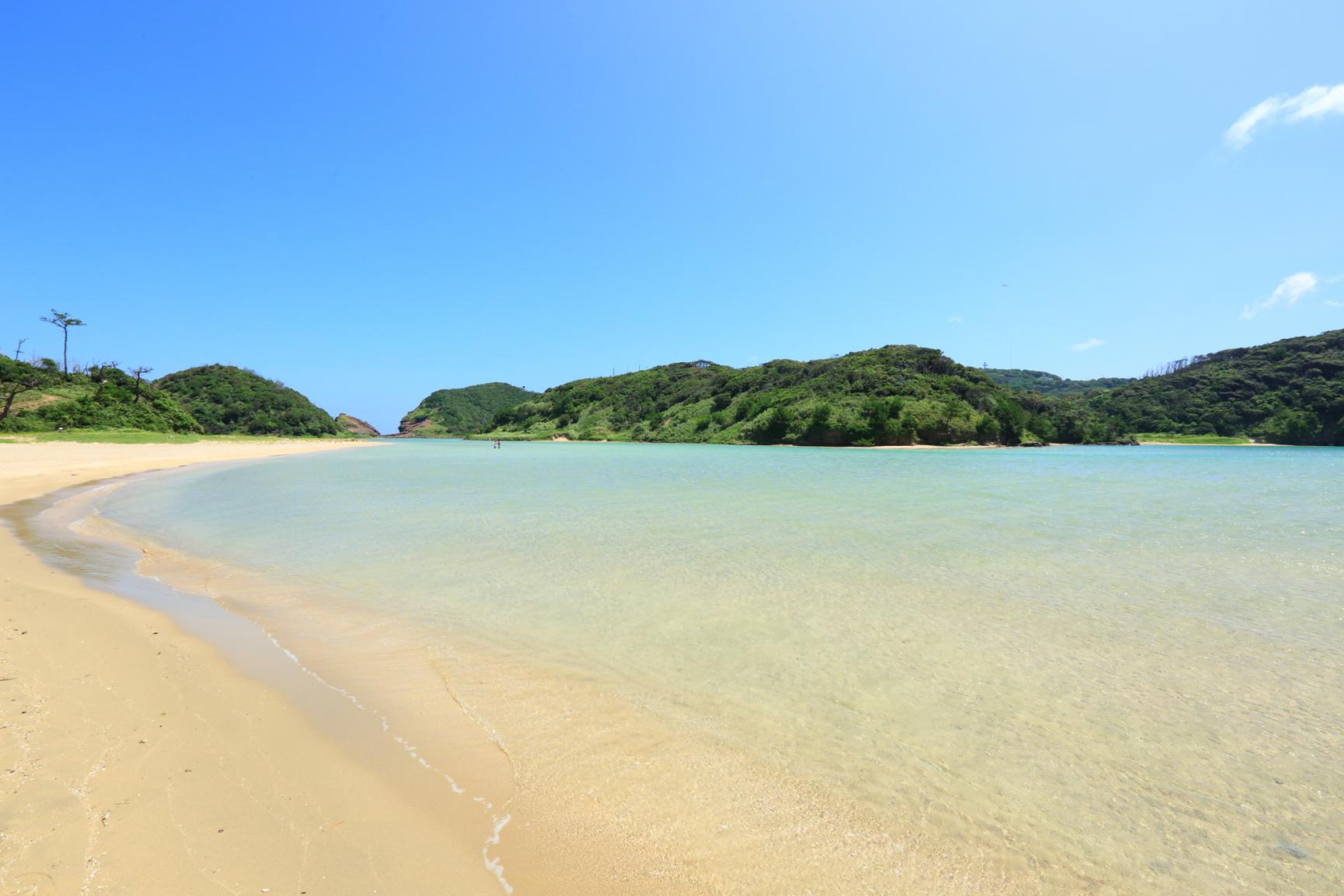 まるでプライベートビーチのように楽しめる壱岐・辰ノ島へ-0