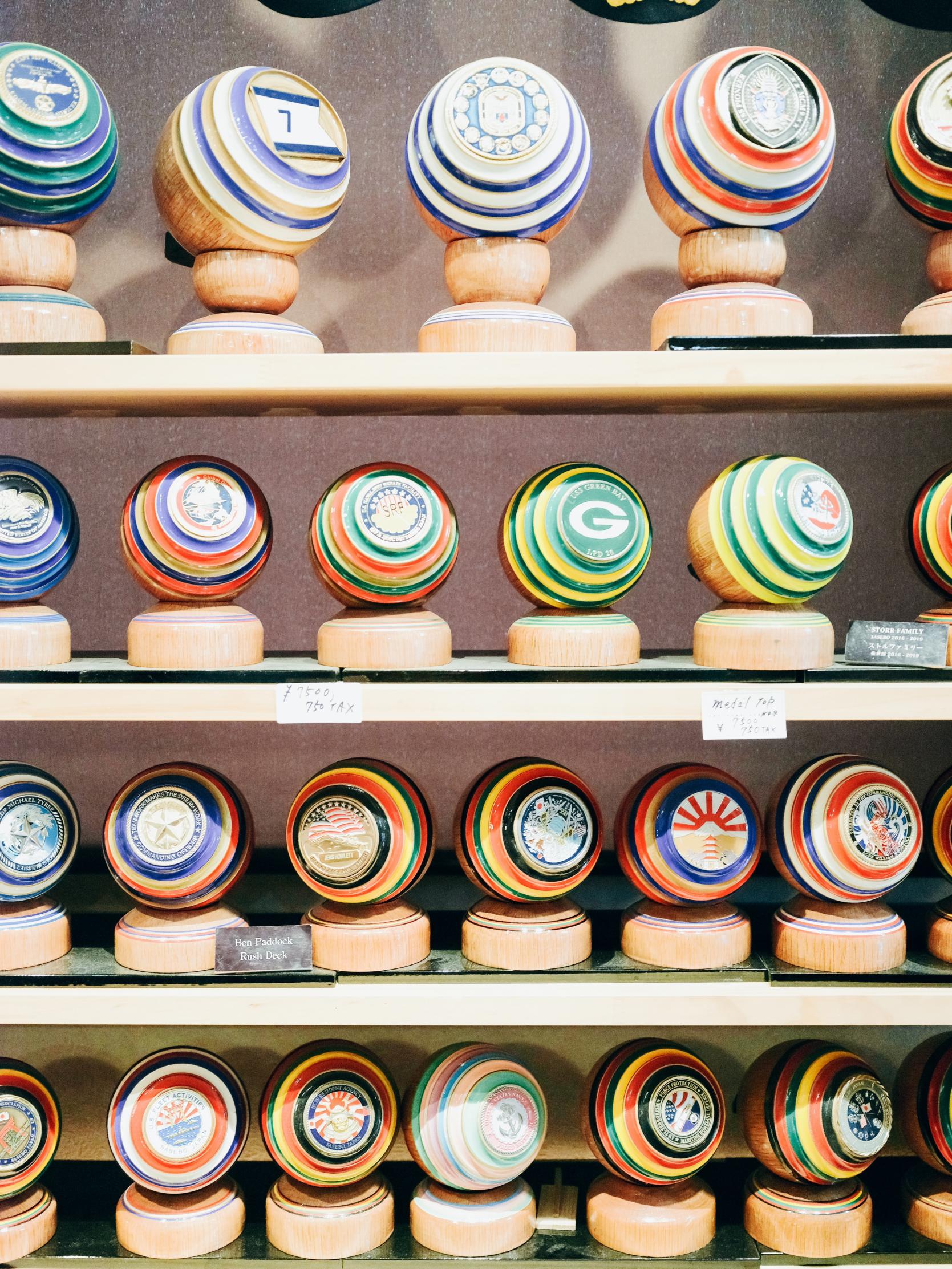 The store famous for the uniquely shape and vibrantly colored spinning tops-0