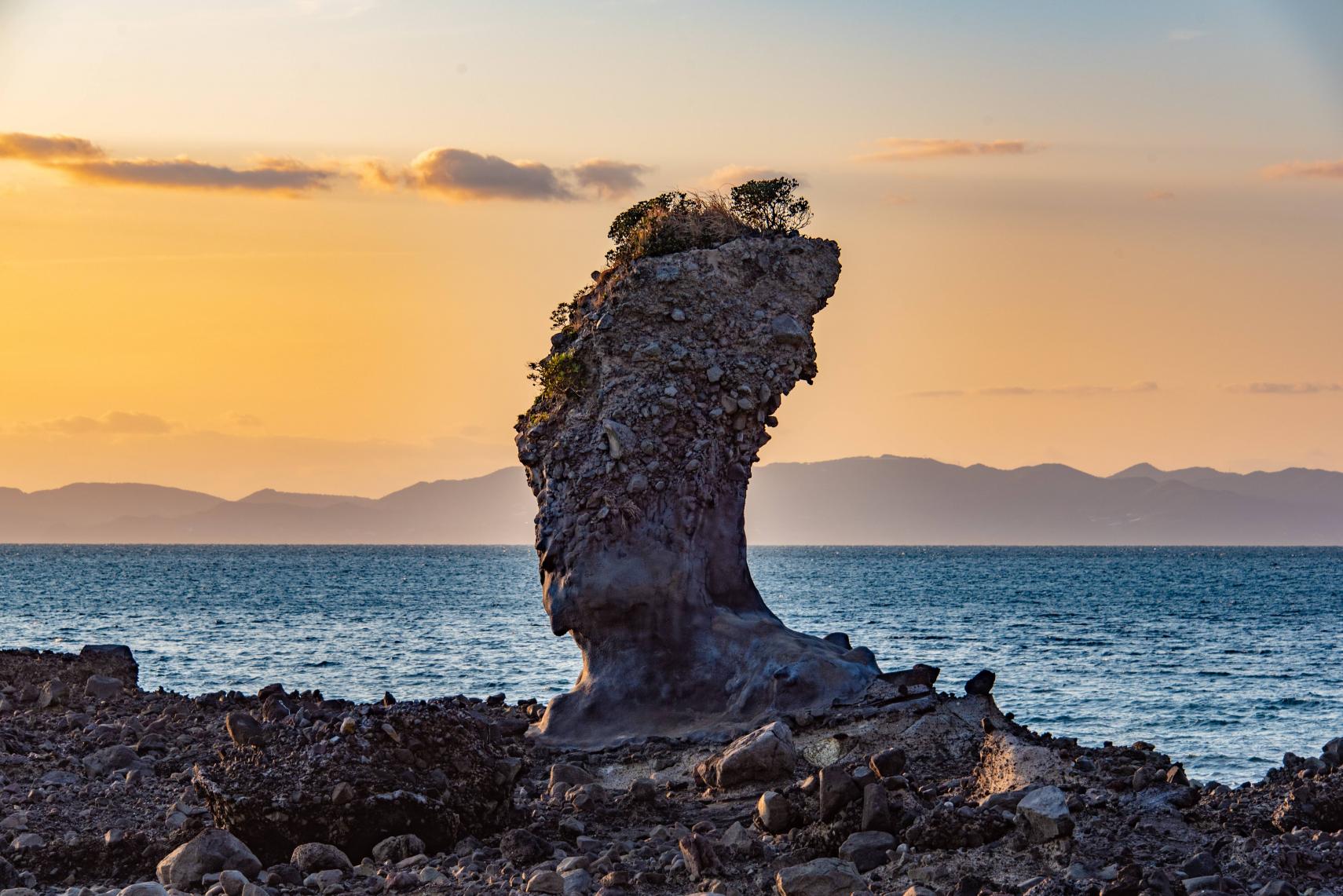 歴史と芸術、旅の最後は夕陽にうっとり…南島原ドライブ-3