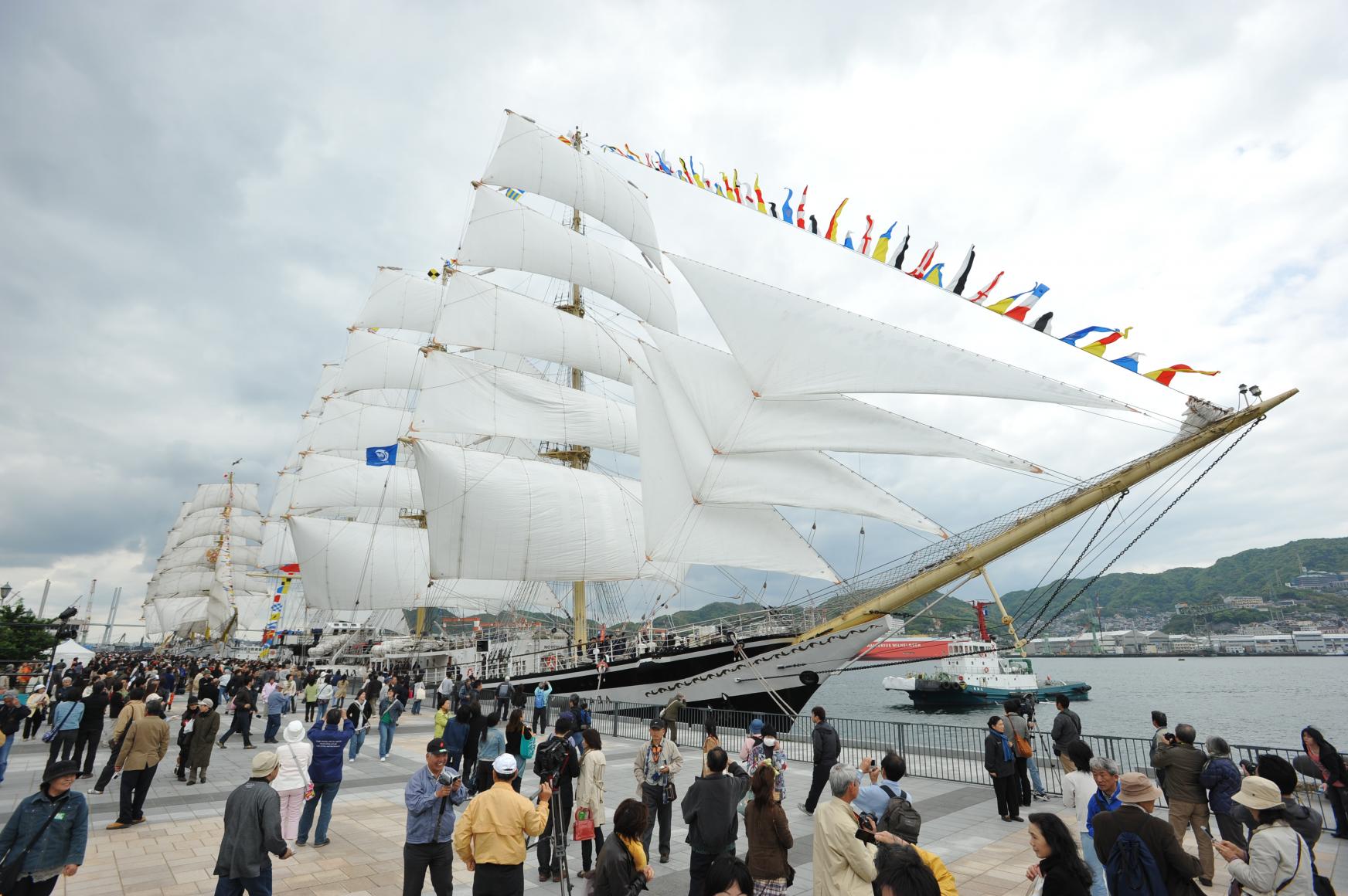 Nagasaki Tall Ships Festival (late April)-0